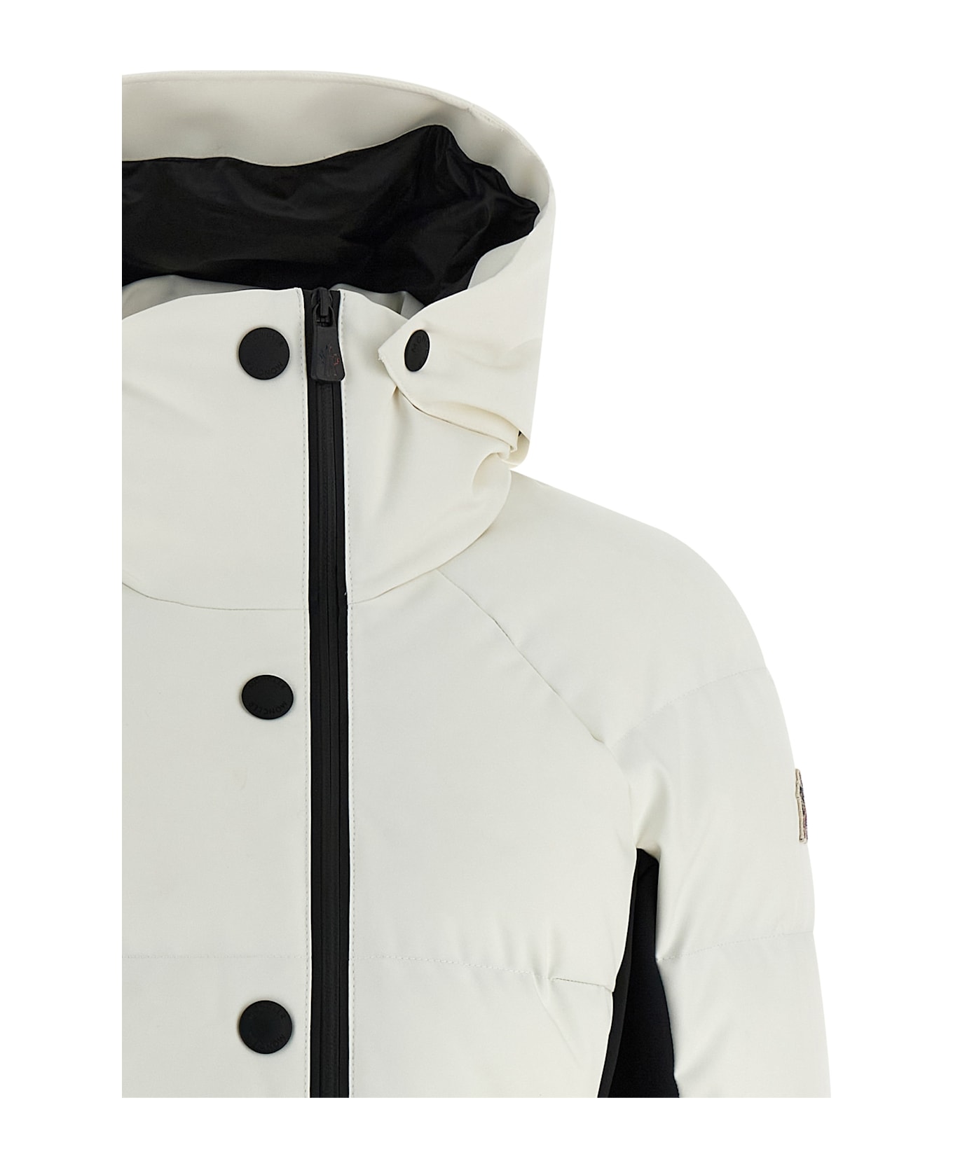 Moncler Grenoble 
guyane
 Down Jacket - White/Black