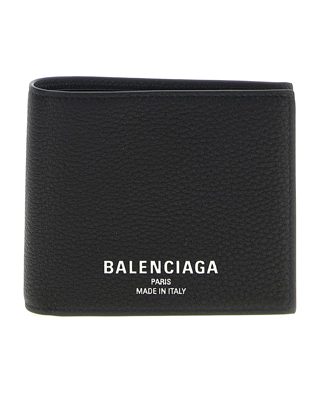 Balenciaga 'quadrato Credit' Wallet - Black