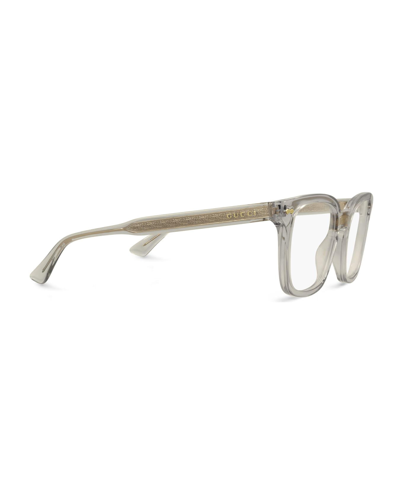 Gucci Eyewear Gg0184o Grey Glasses - Grey