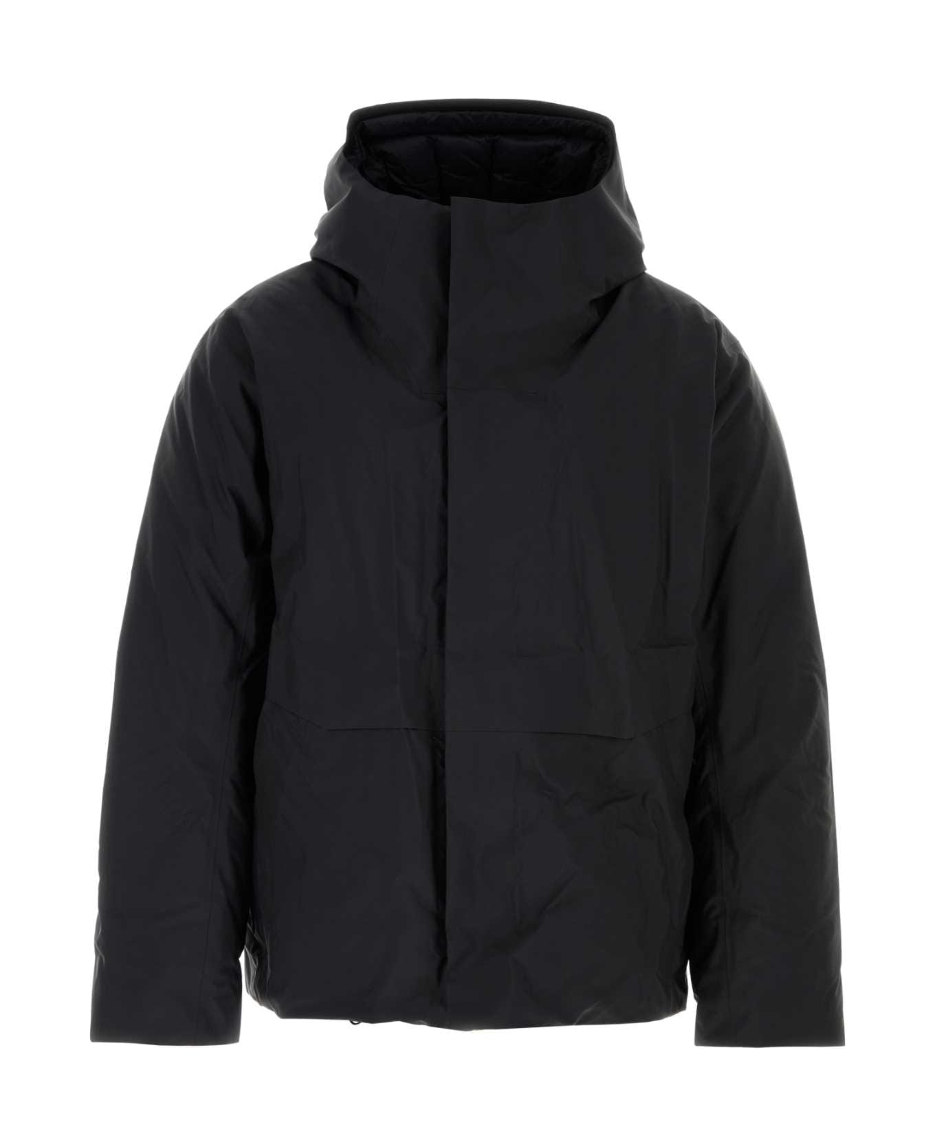 Arc
teryx Veilance Black Nylon Sorin Down Jacket - BLACK