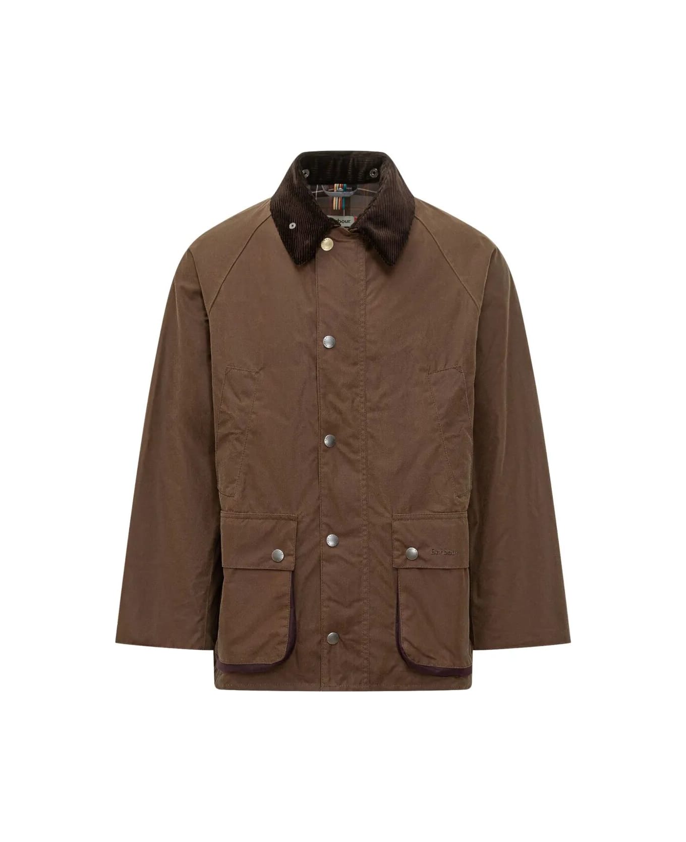 Barbour Ba X Paul Smith Os Bdl Wax Jkt - Tan