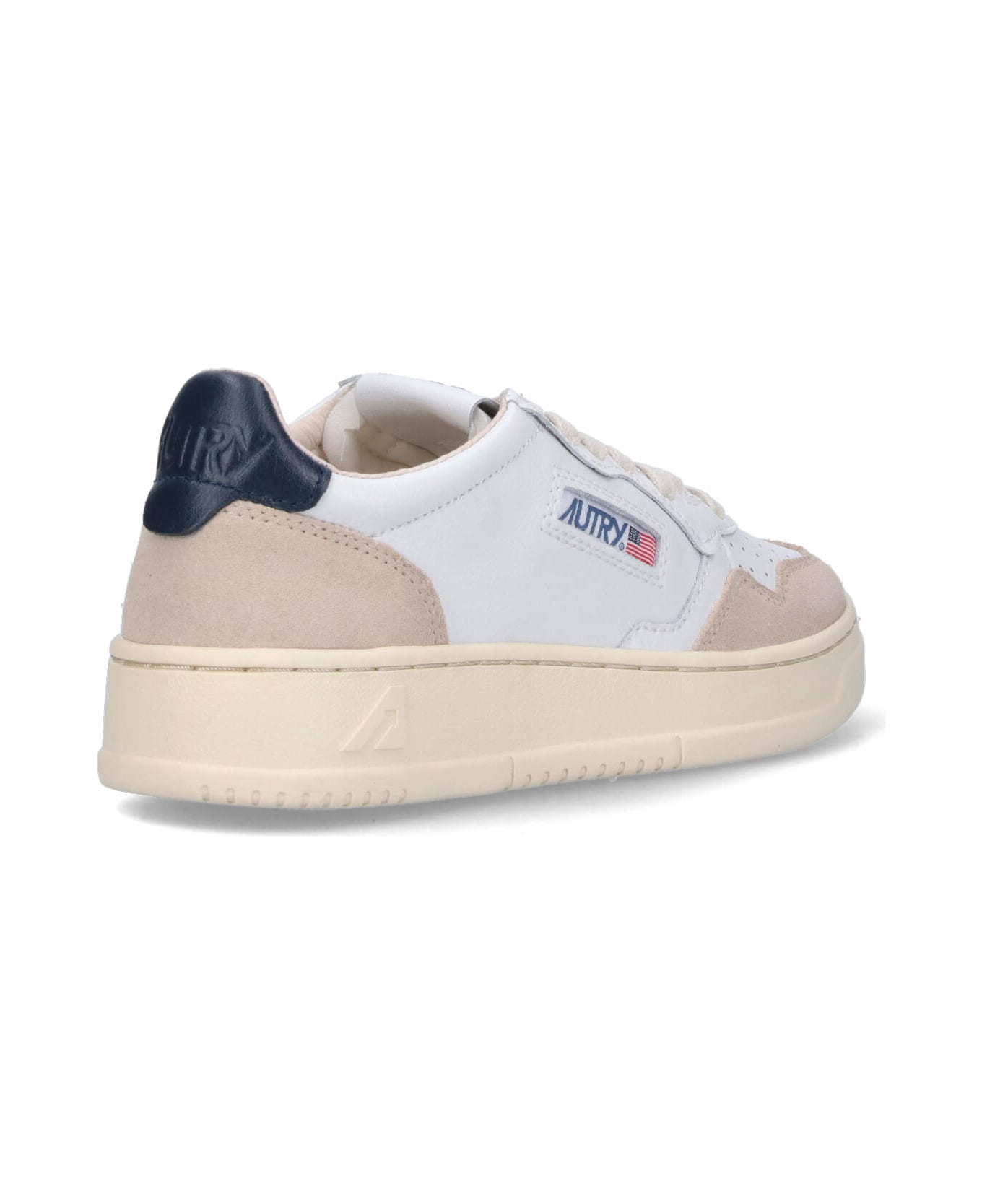 Autry 'medalist' Low Sneakers - White