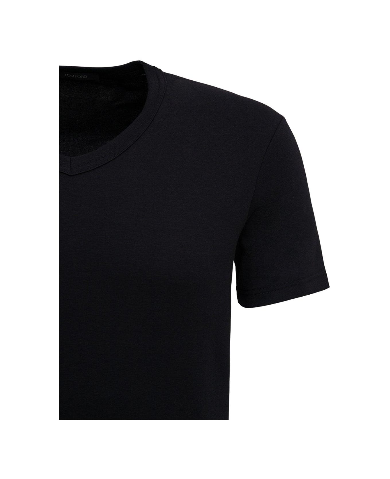 Tom Ford Slim Fit T-shirt - BLACK