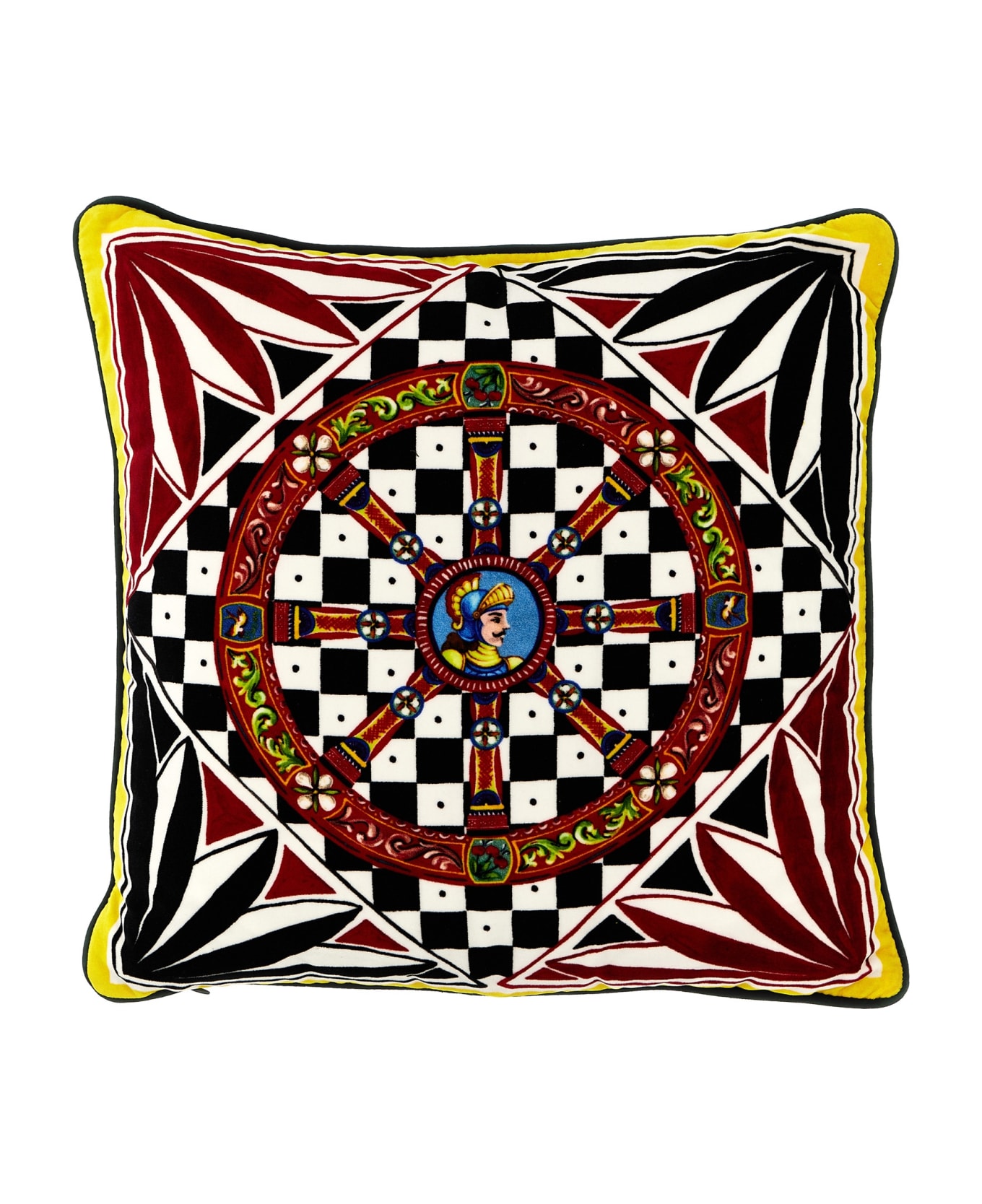 Dolce & Gabbana 'carretto Siciliano' Small Cushion - Multicolor