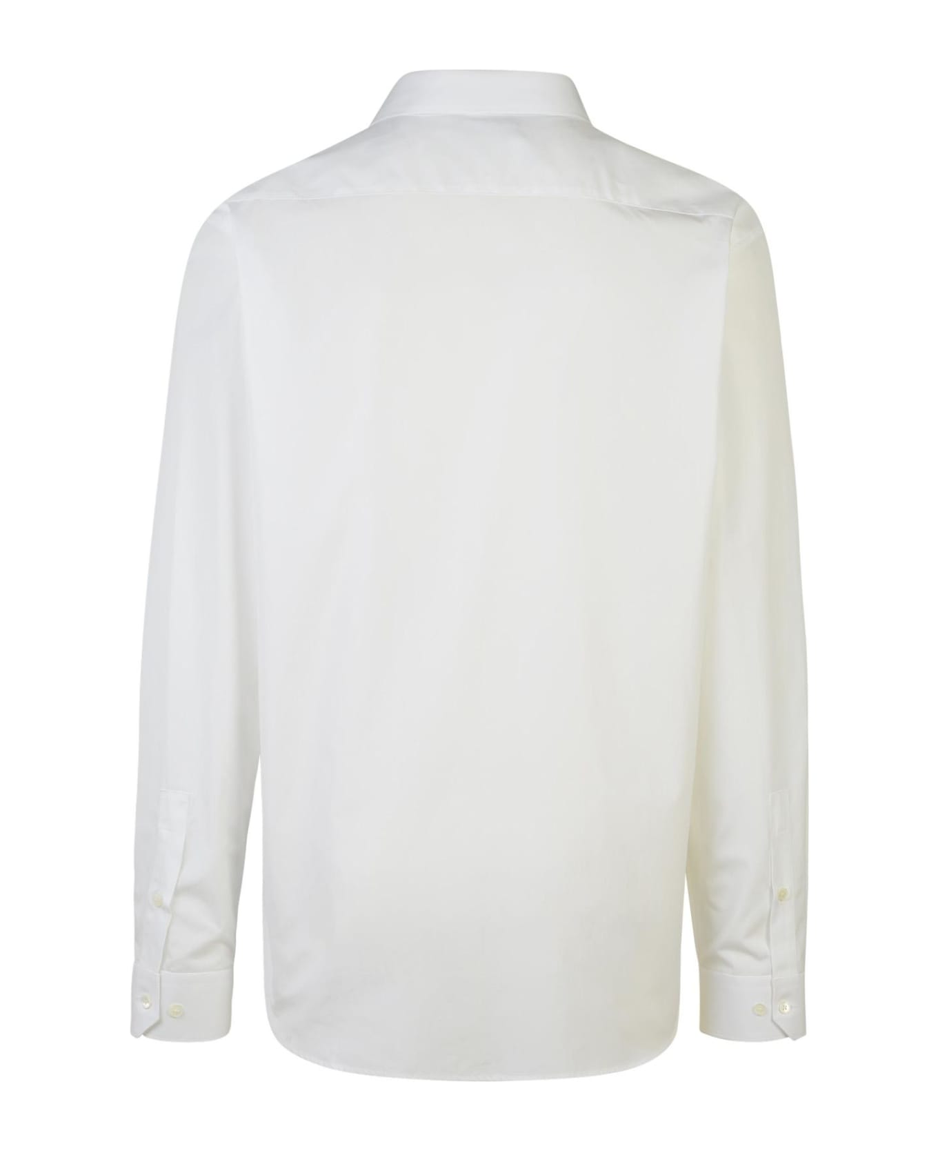 Balmain White Cotton Shirt - White