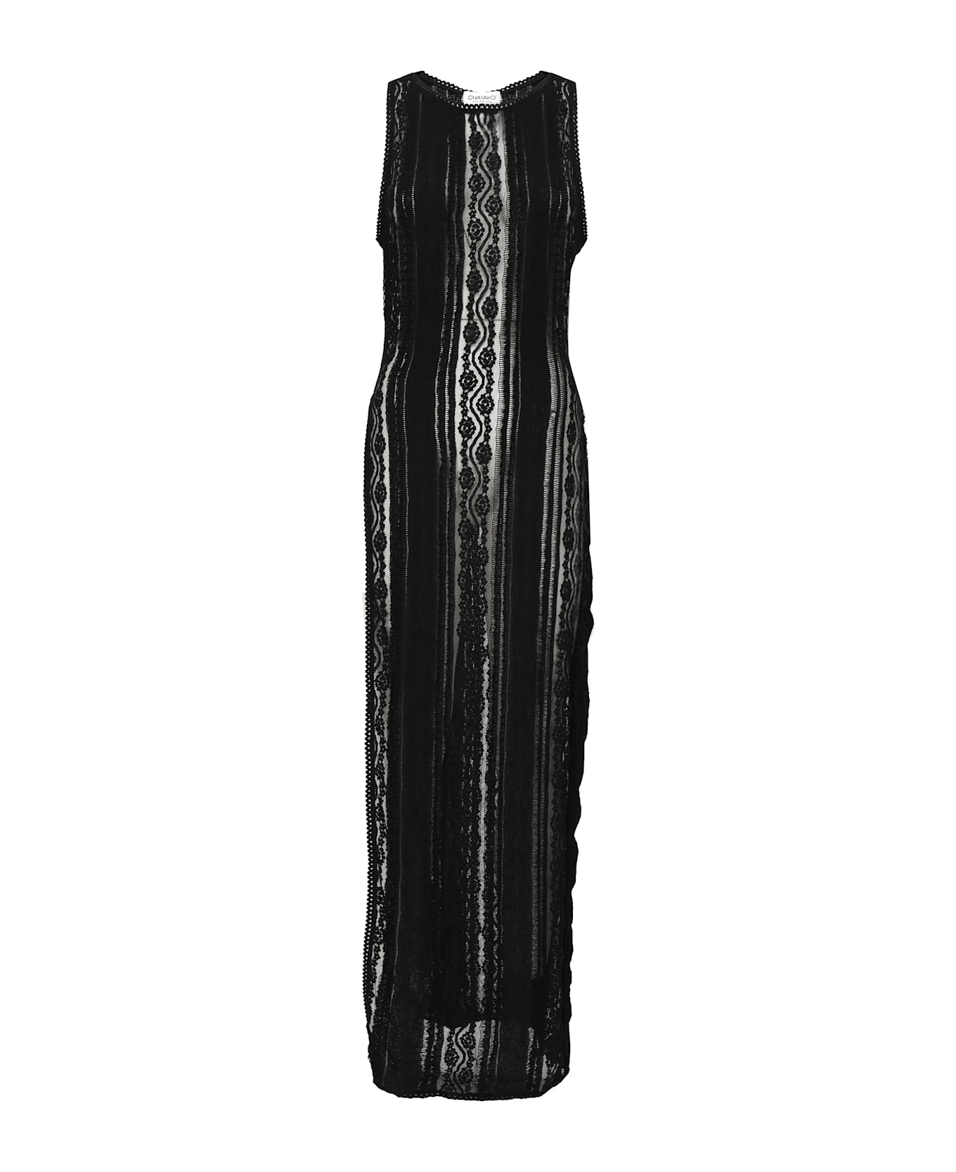 Charo Ruiz Ila Long Dress - Black