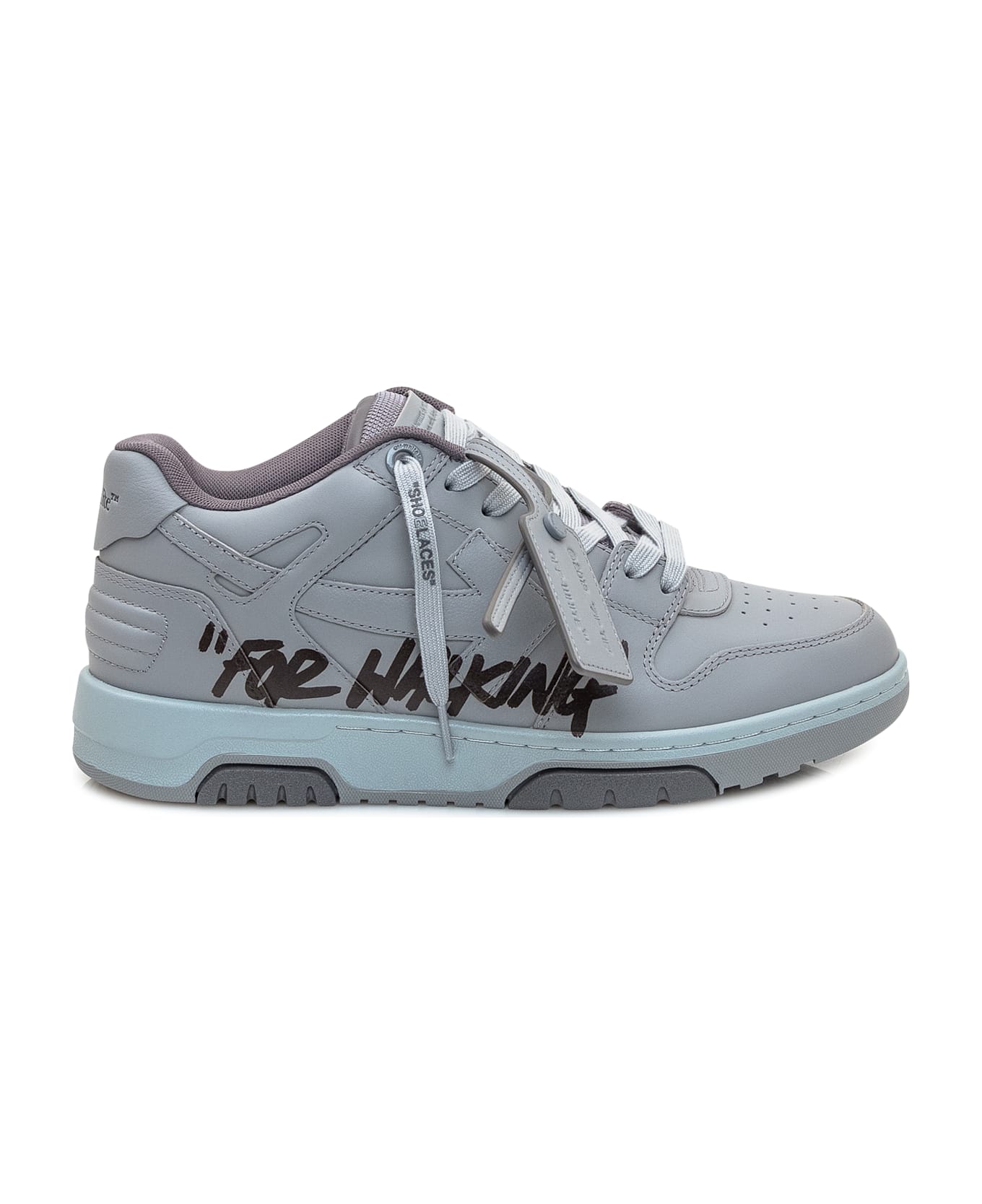 Off-White Out Of Office For Walking Sneaker - GREY-BLACK