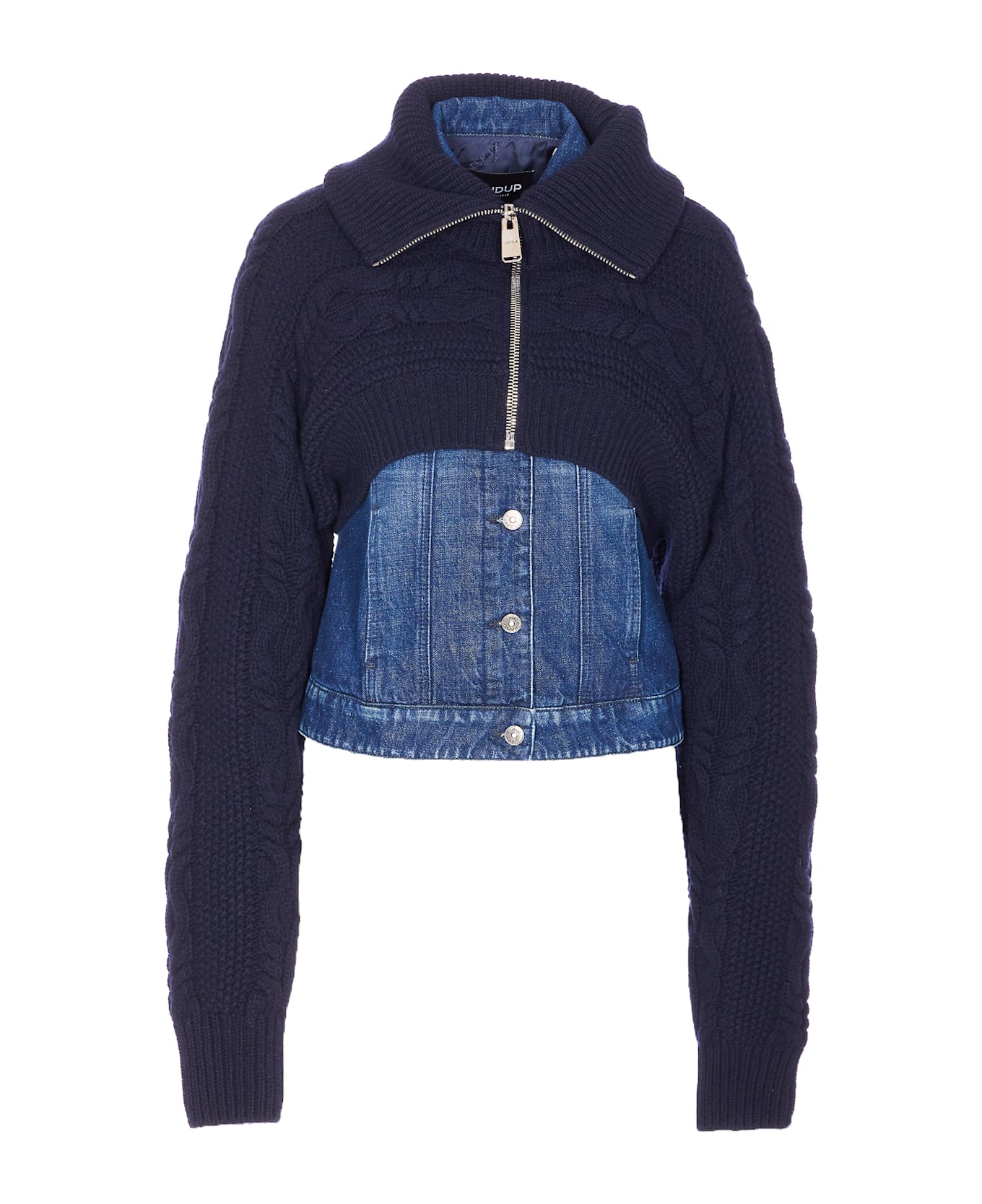 Dondup Denim Slim Jacket - Blue