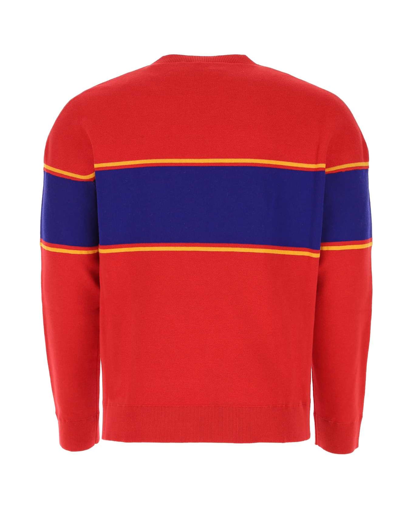 Dsquared2 Multicolor Cotton Oversize Sweater - 962