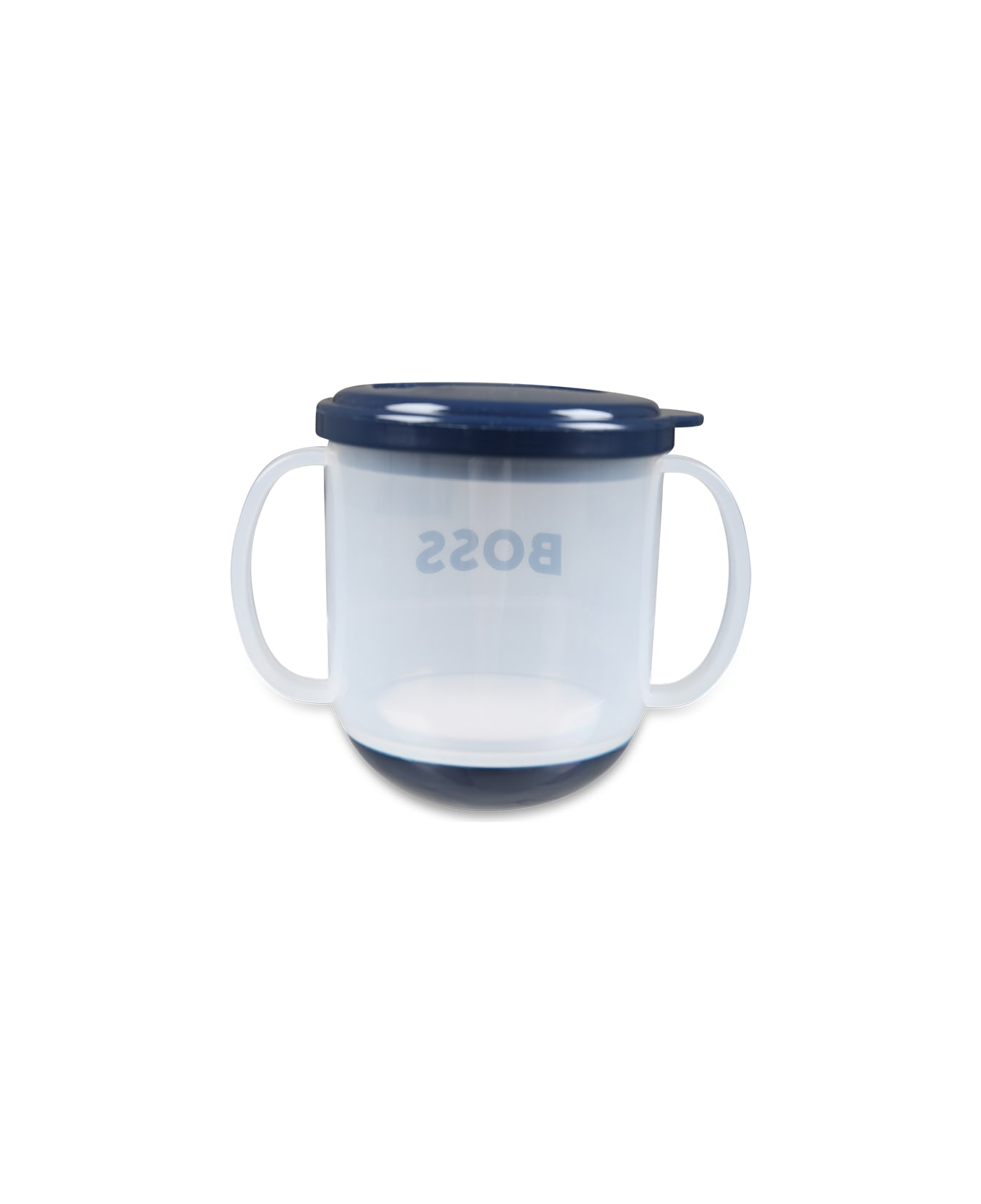 Hugo Boss Blue Glass For Boy With Logo - Blue