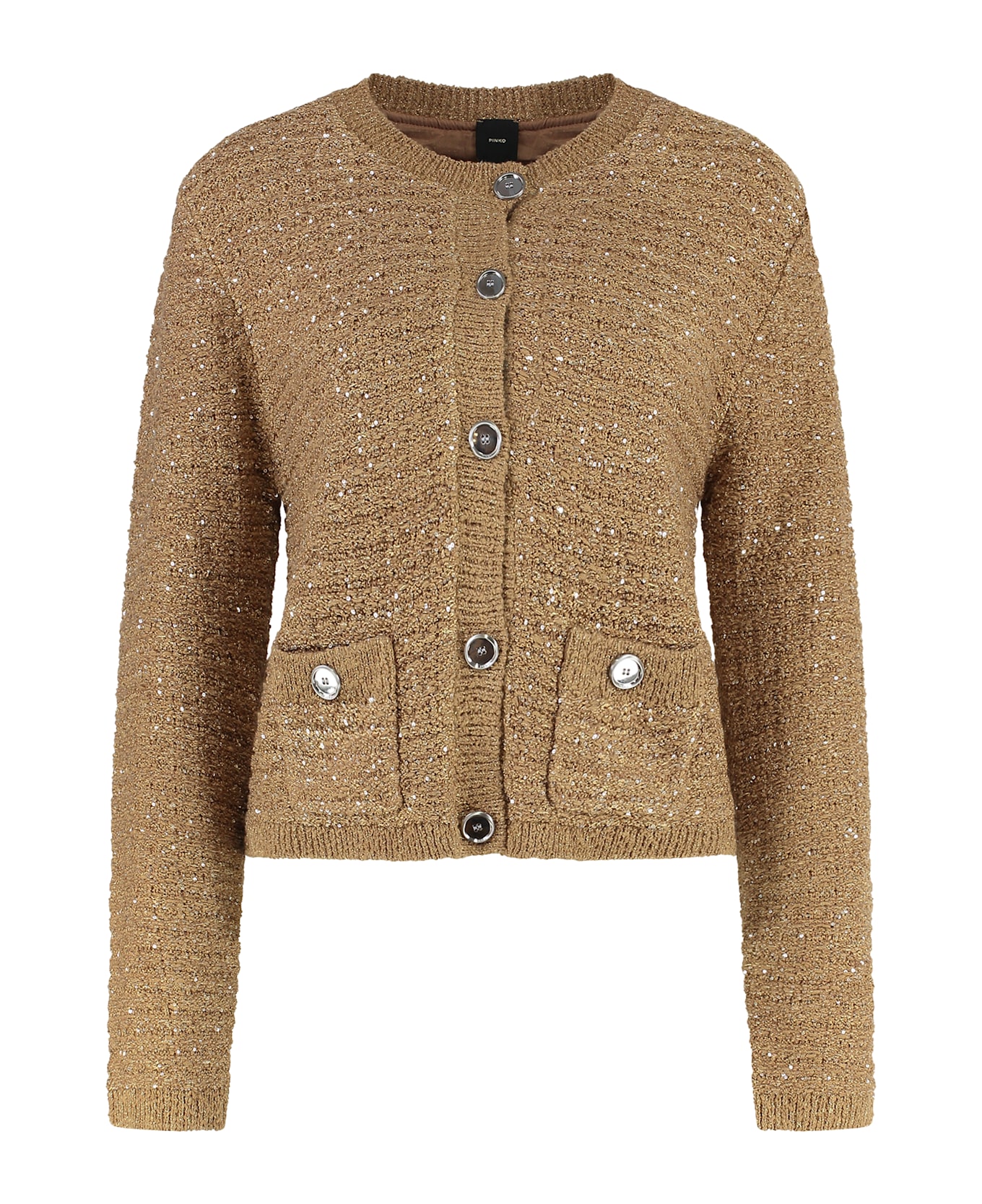 Pinko Meru Buttoned Jacket - Beige