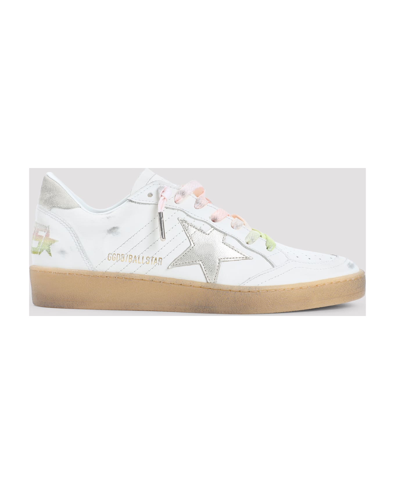 Golden Goose Ballstar Sneakers - White Platinum Beige