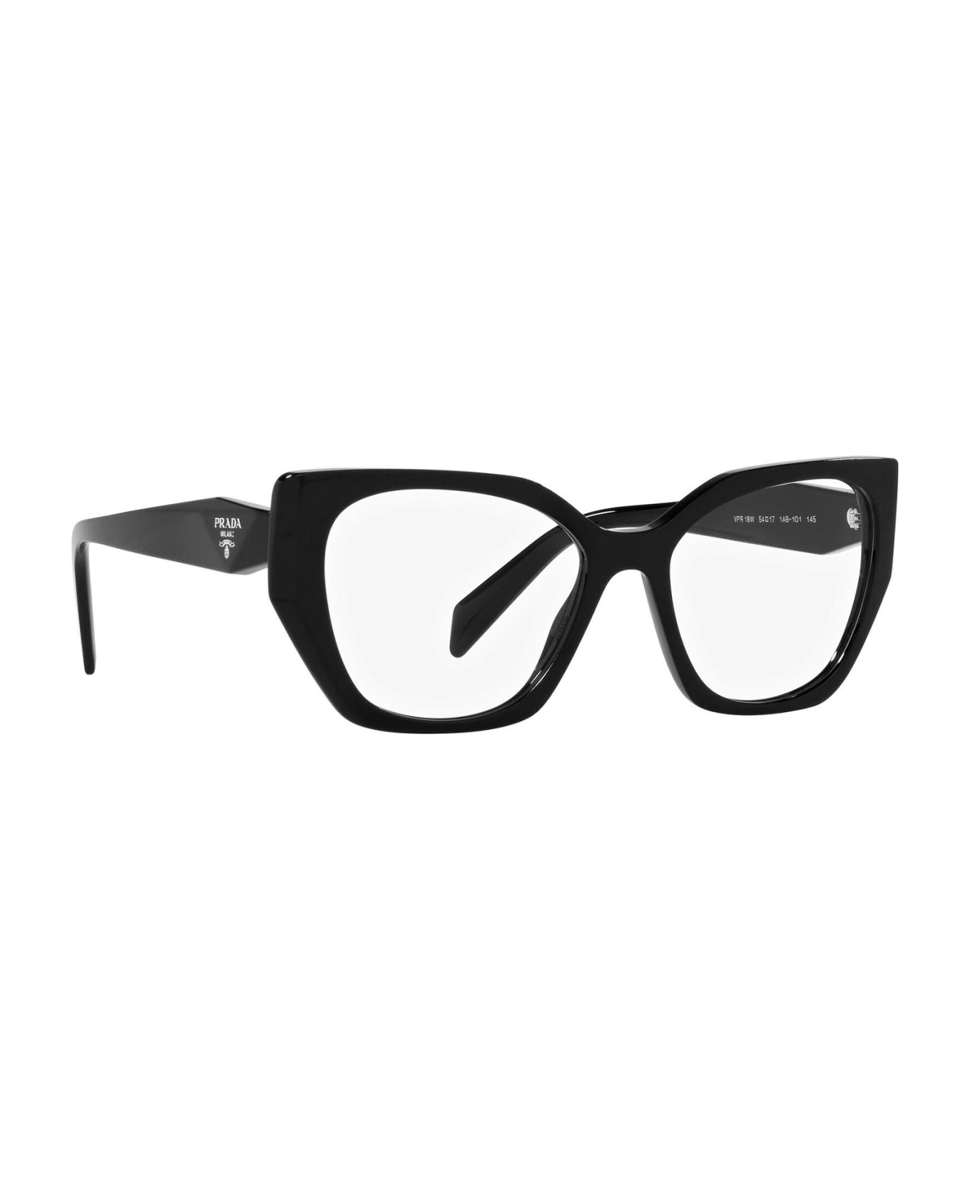 Prada Eyewear Pr 18wv Black Glasses - Black