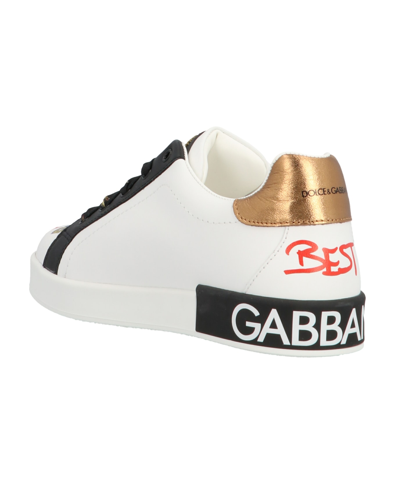 Dolce & Gabbana All-over Logo Sneakers - Multicolor