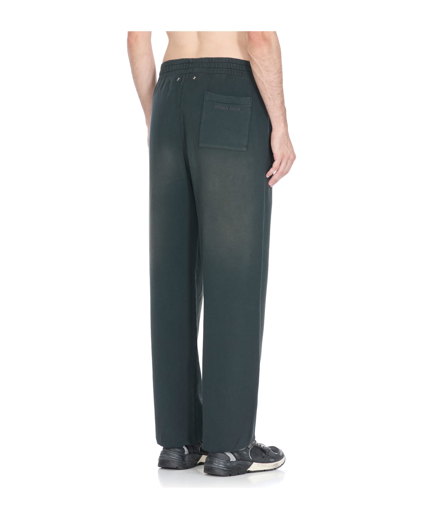 Golden Goose Cotton Pants - Black