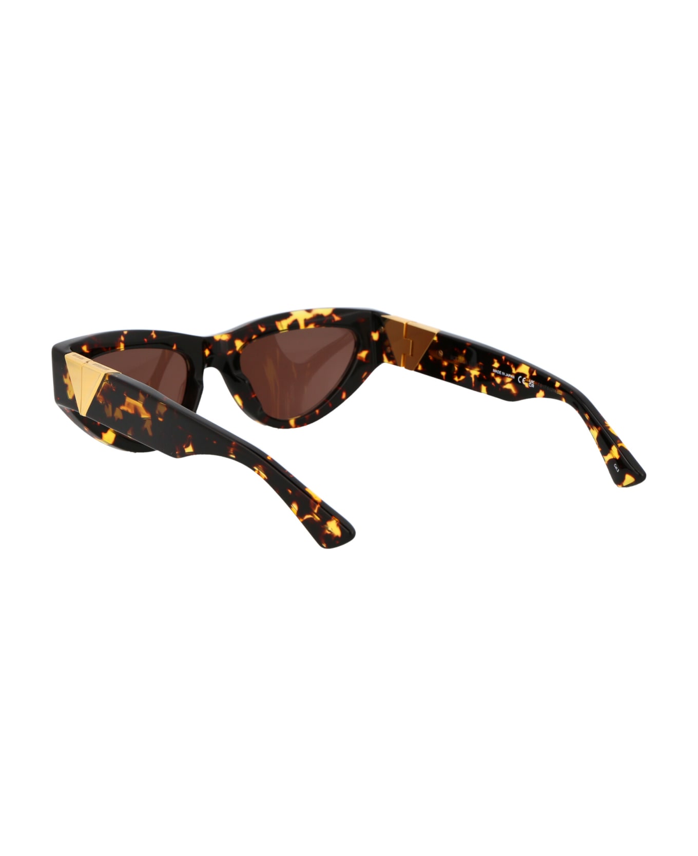 Bottega Veneta Eyewear Bv1176s Sunglasses - 002 HAVANA HAVANA BROWN
