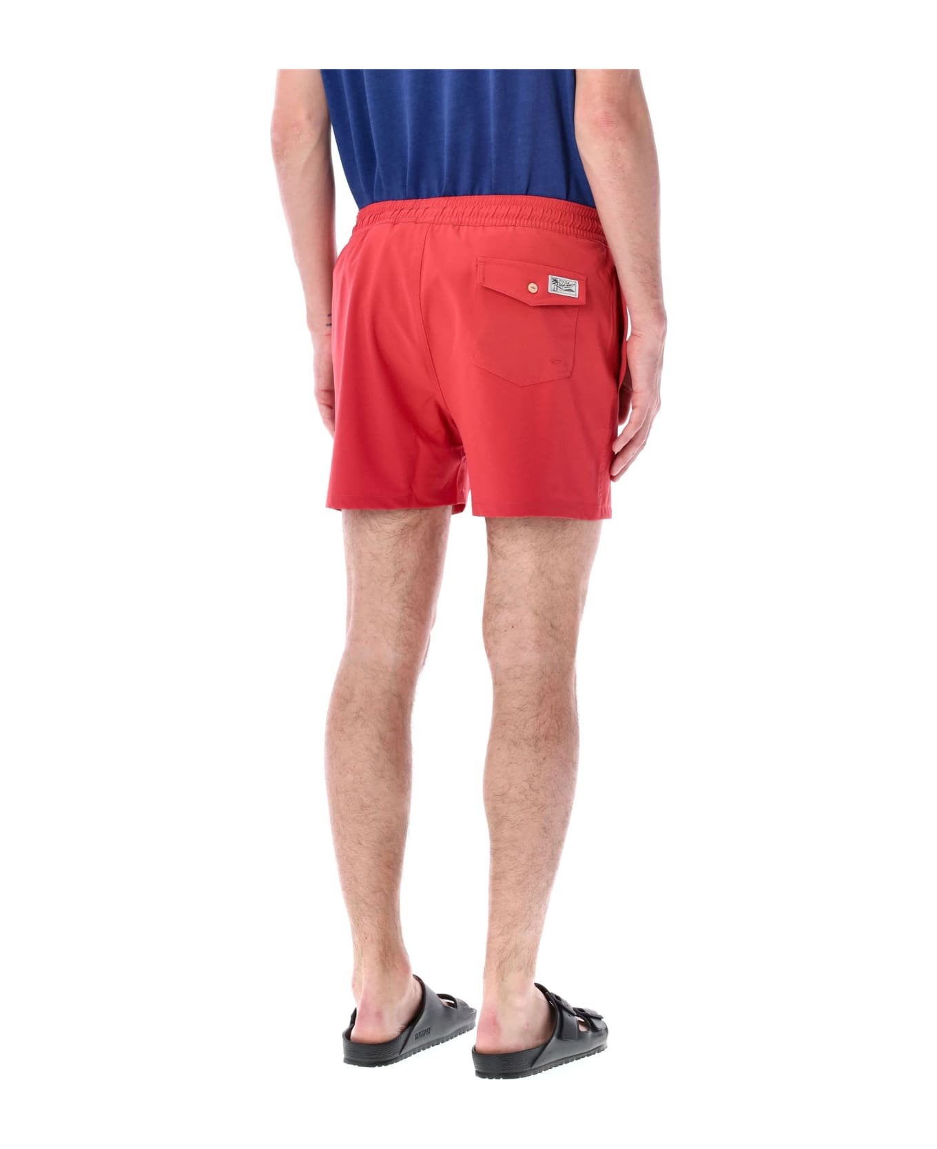 Polo Ralph Lauren Tarveler Mid Trunck Slim Fit - RED