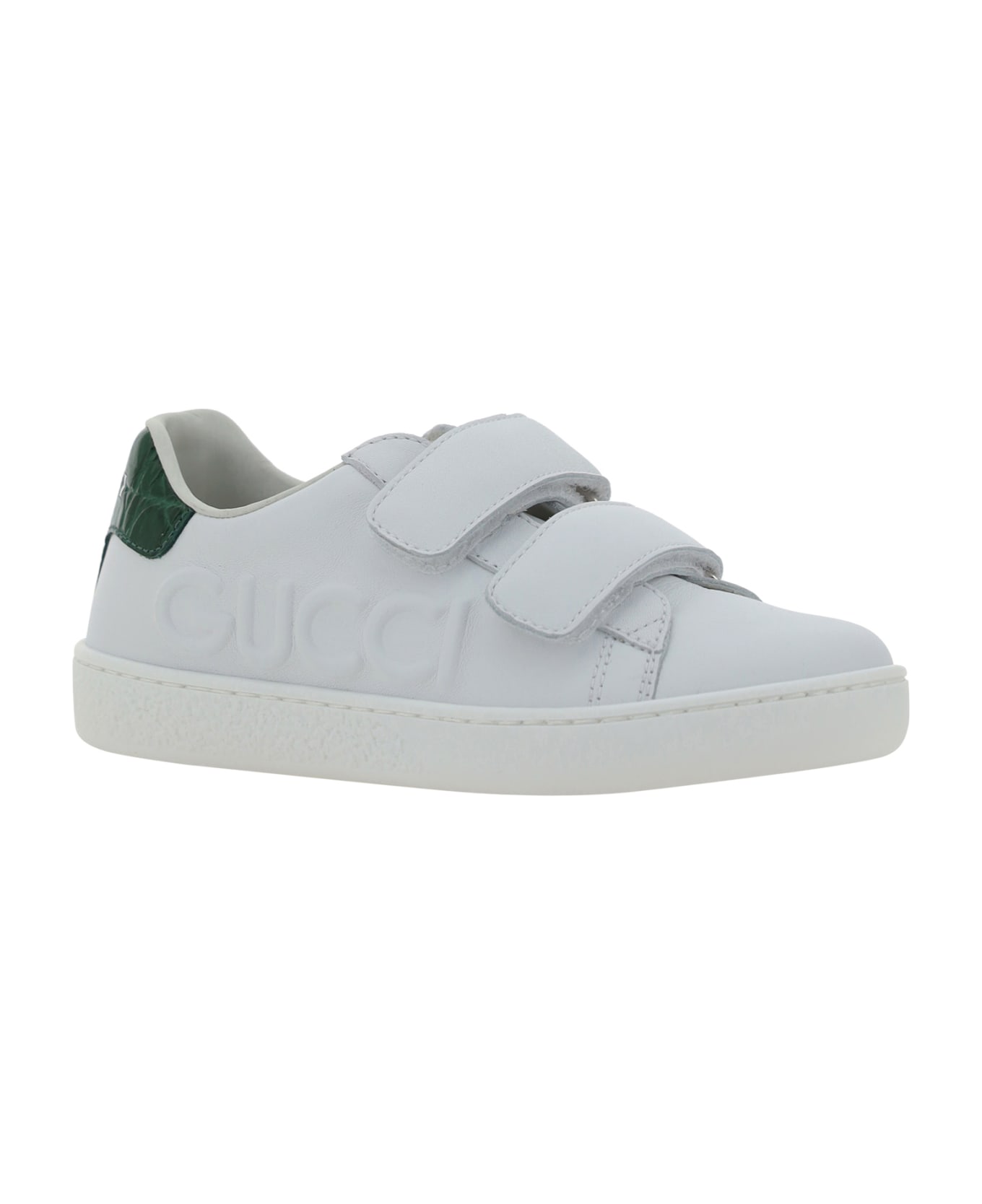 Gucci Sneakers For Boy - Whie/Red