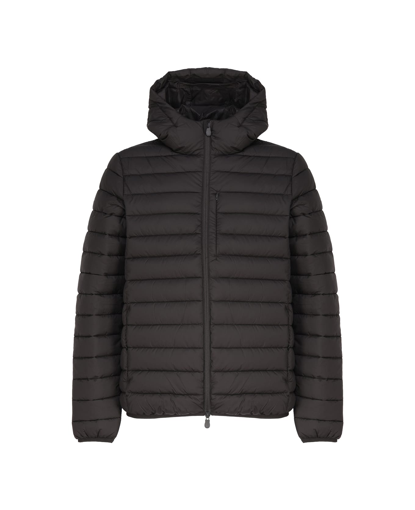 Save the Duck Jacket With Hood - Black