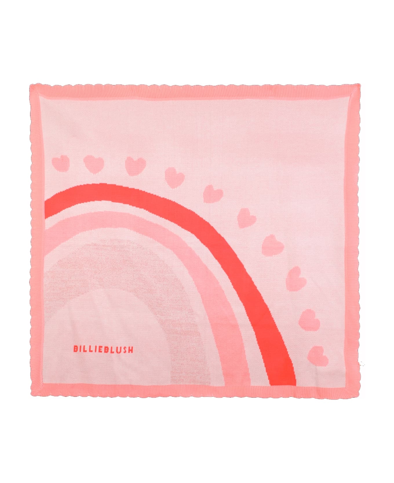 Billieblush Pink Blanket For Baby Girl With Rainbow - Pink