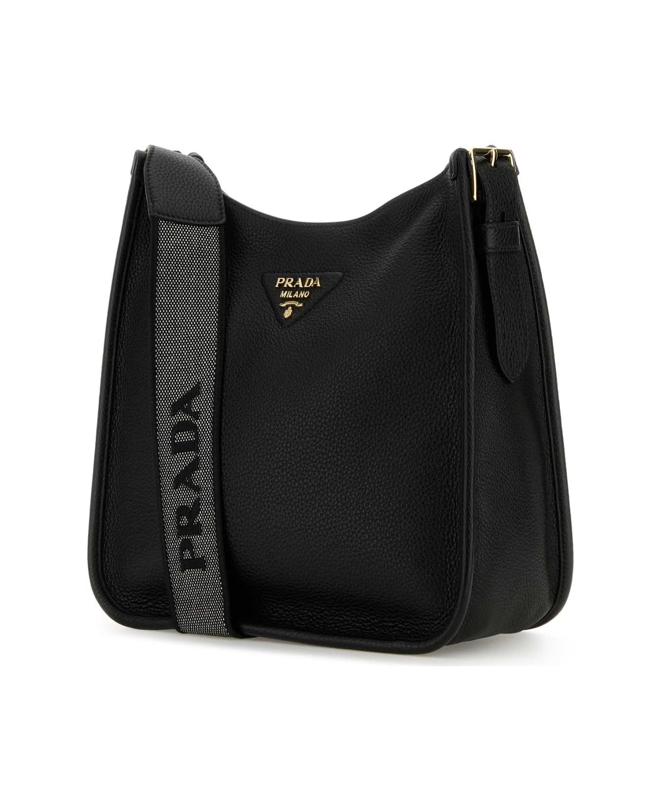 Prada Black Leather Shoulder Bag - NERO1