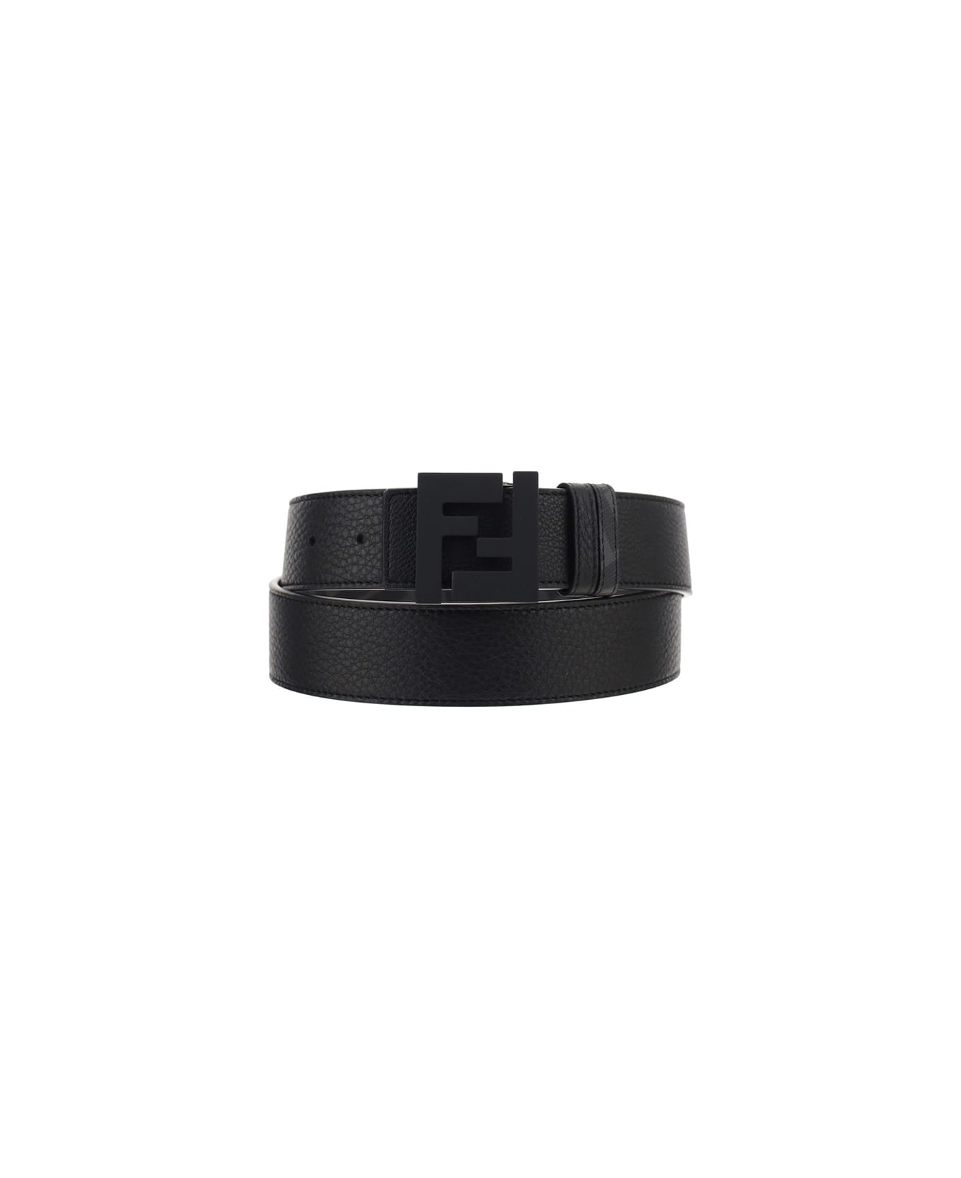 Fendi Calfskin Belt - Black