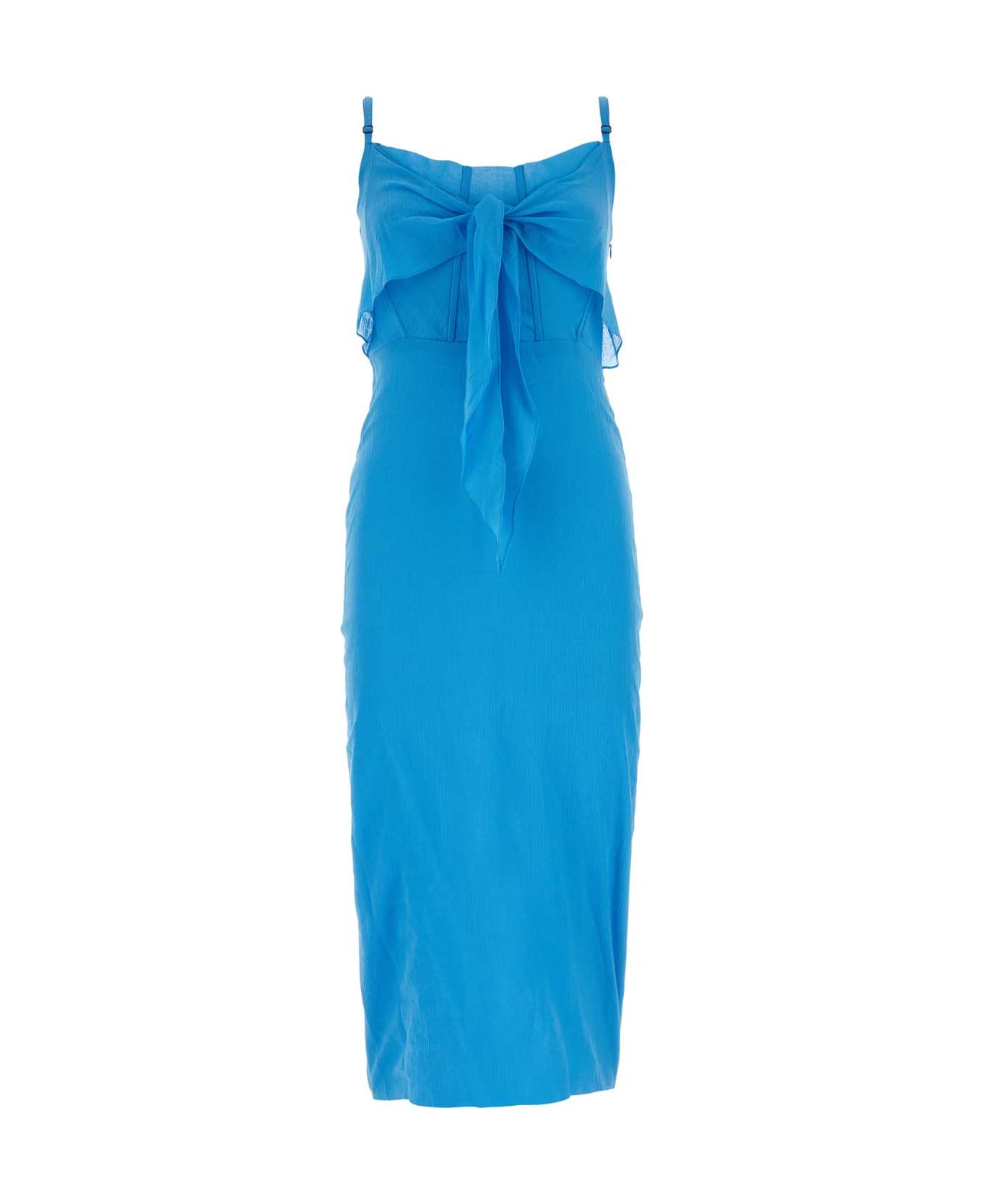 Patou Light-blue Cotton Dress - 628B