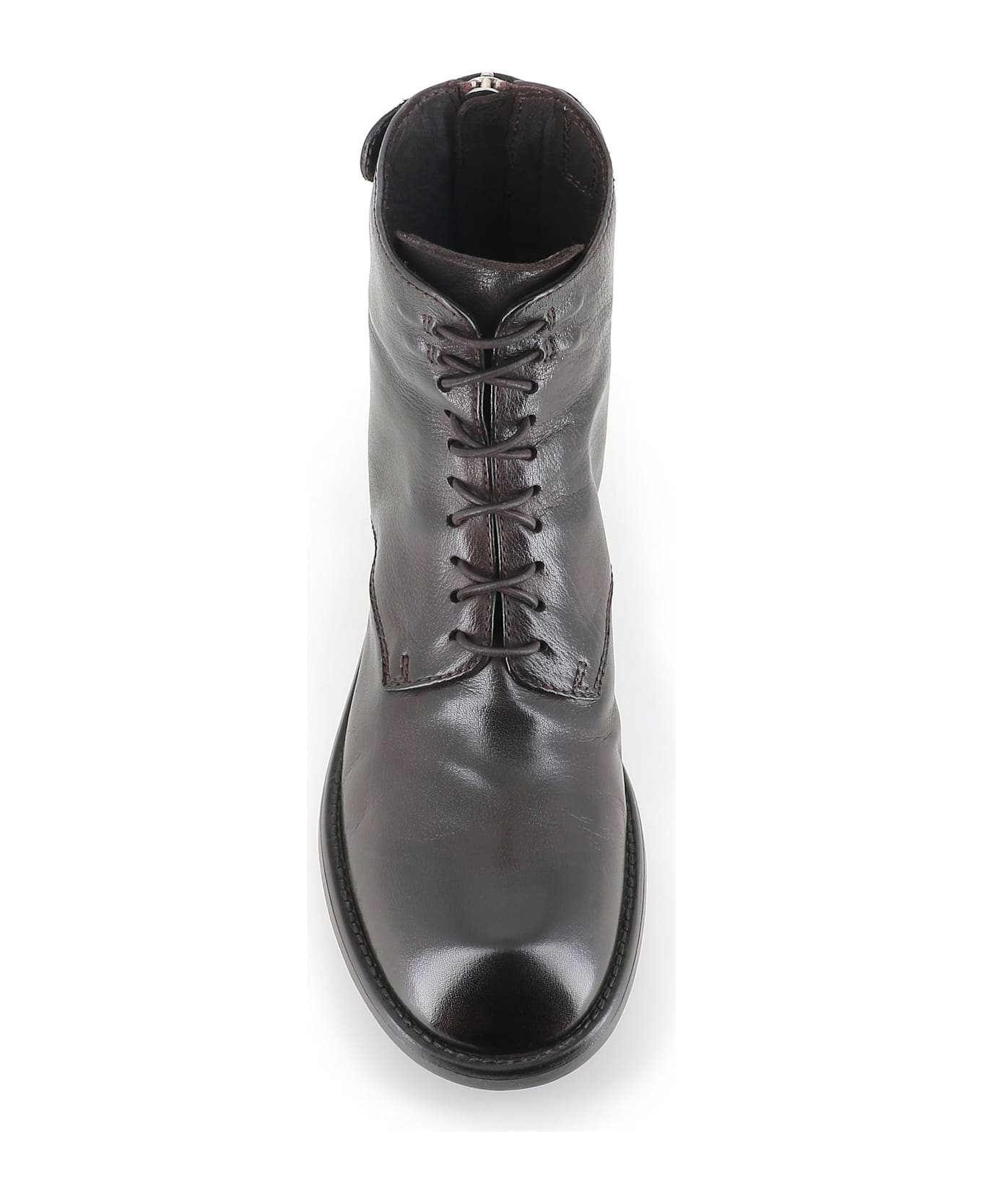 Officine Creative Lace-up Boot Diary/106 - Ebony