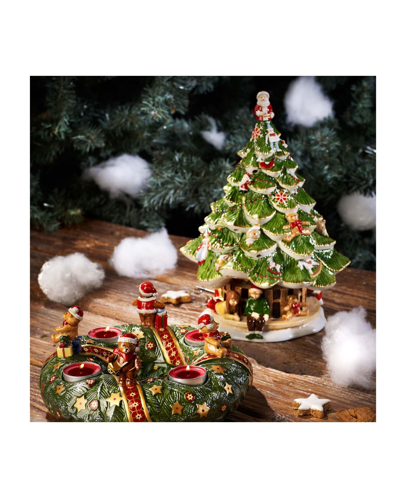 Villeroy & Boch Albero Di Natale Con Bambini - Verde