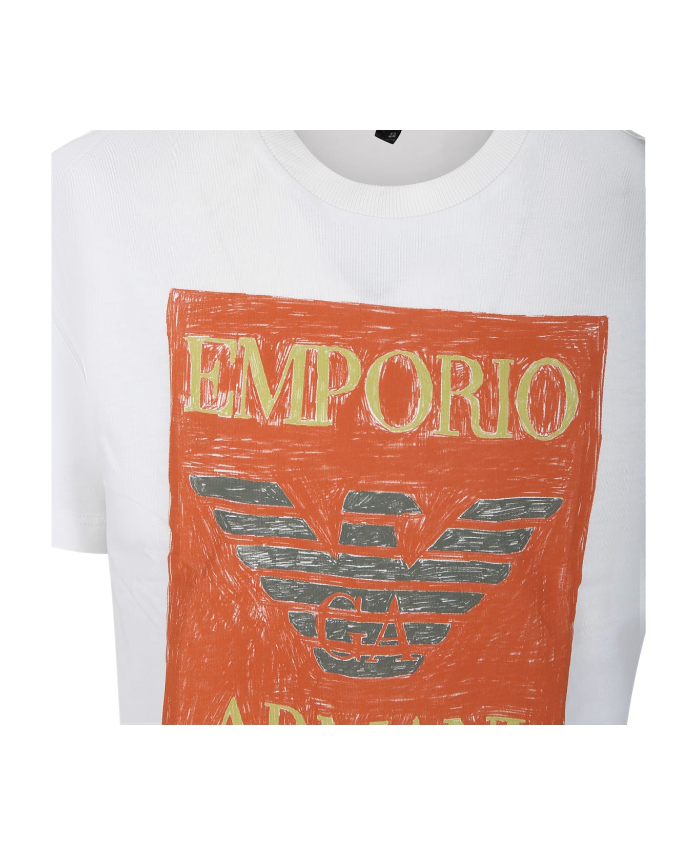 Emporio Armani Multicolor T-shirt Set For Boy With Logo - Multicolor