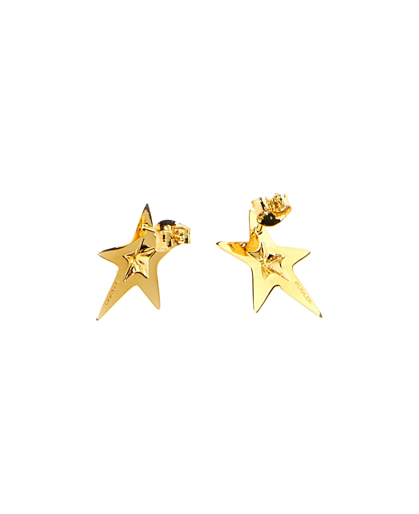 Mugler 'mini Star' Earrings - GOLD イヤリング