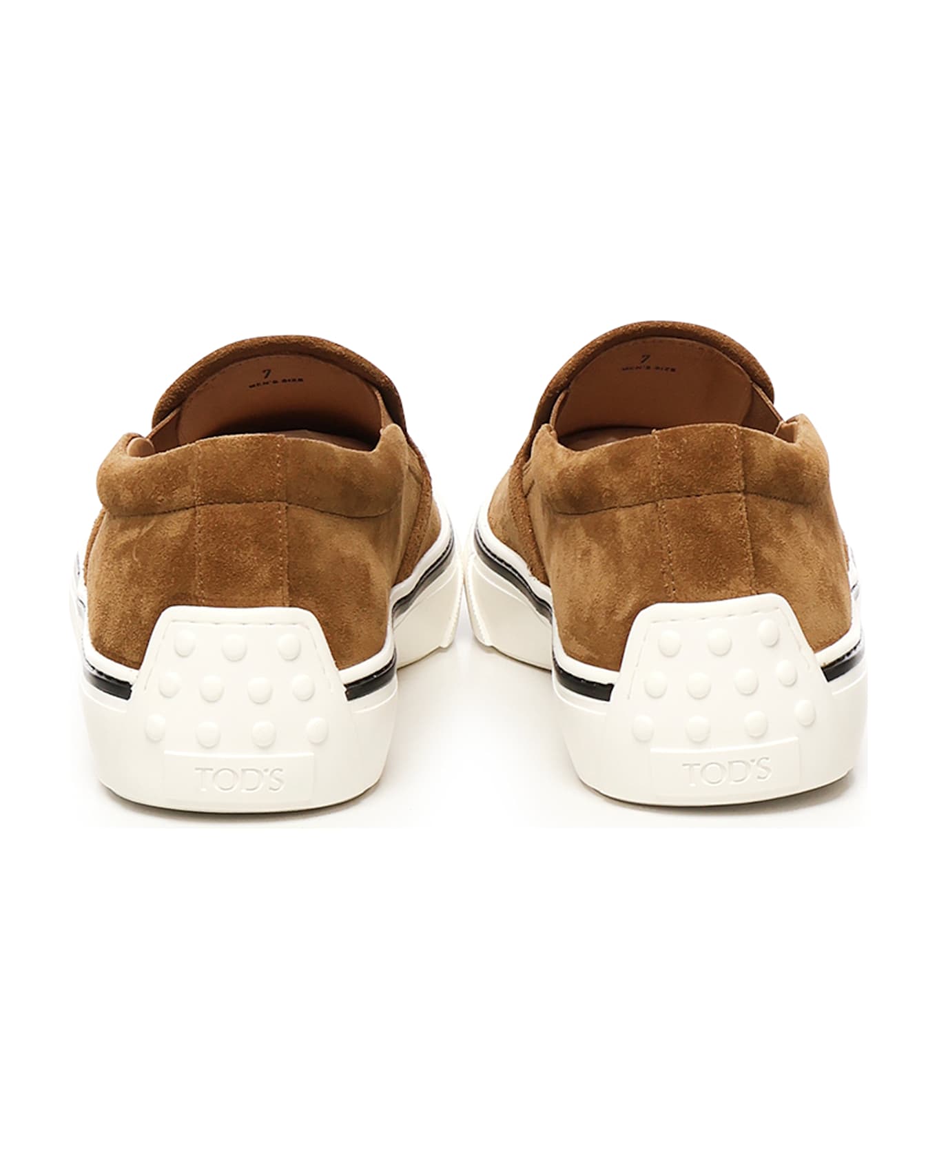 Tod
s Suede Slip-on - Brown