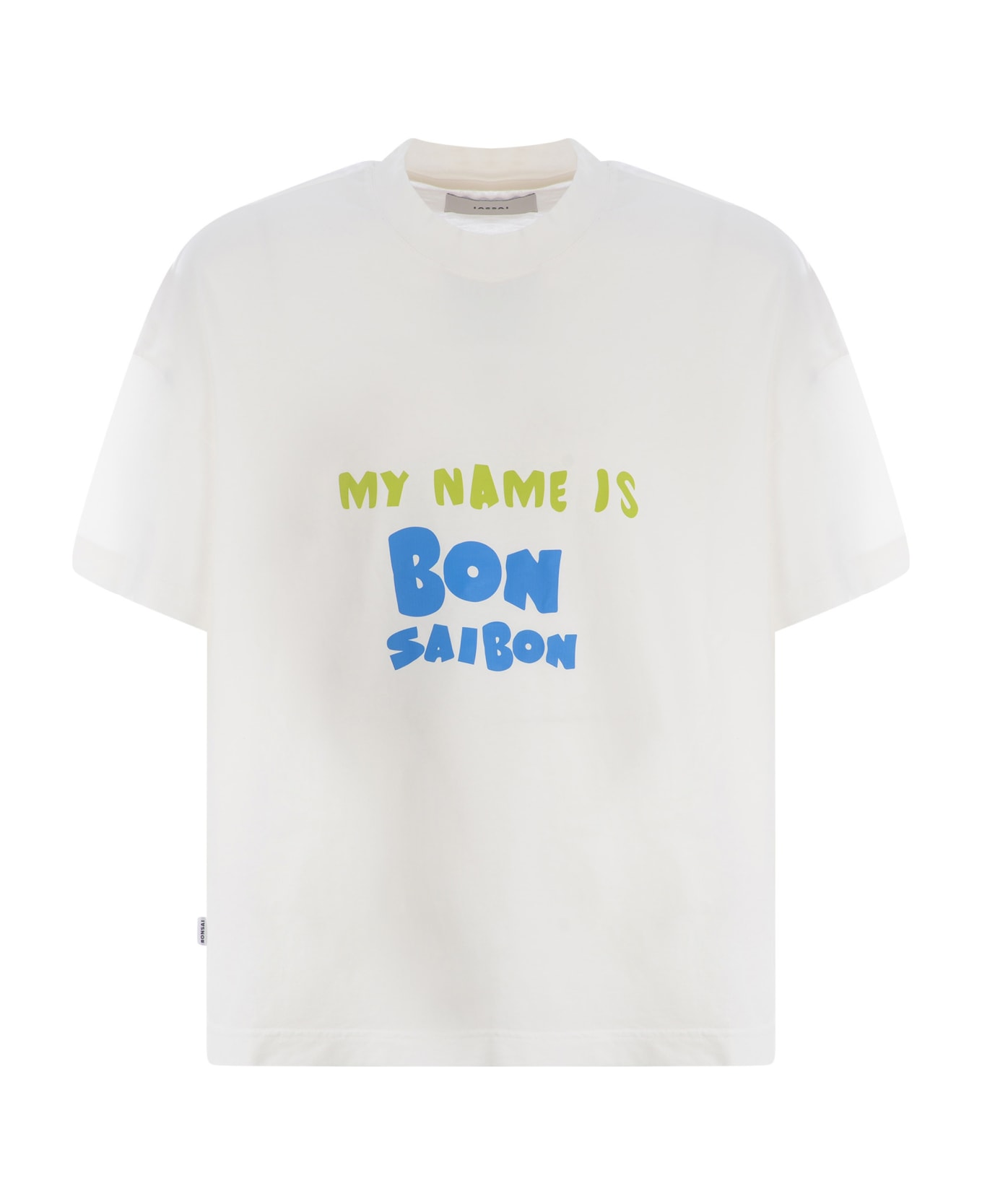 Bonsai T-shirt Bonsai "saibon" In Cotton - Bianco