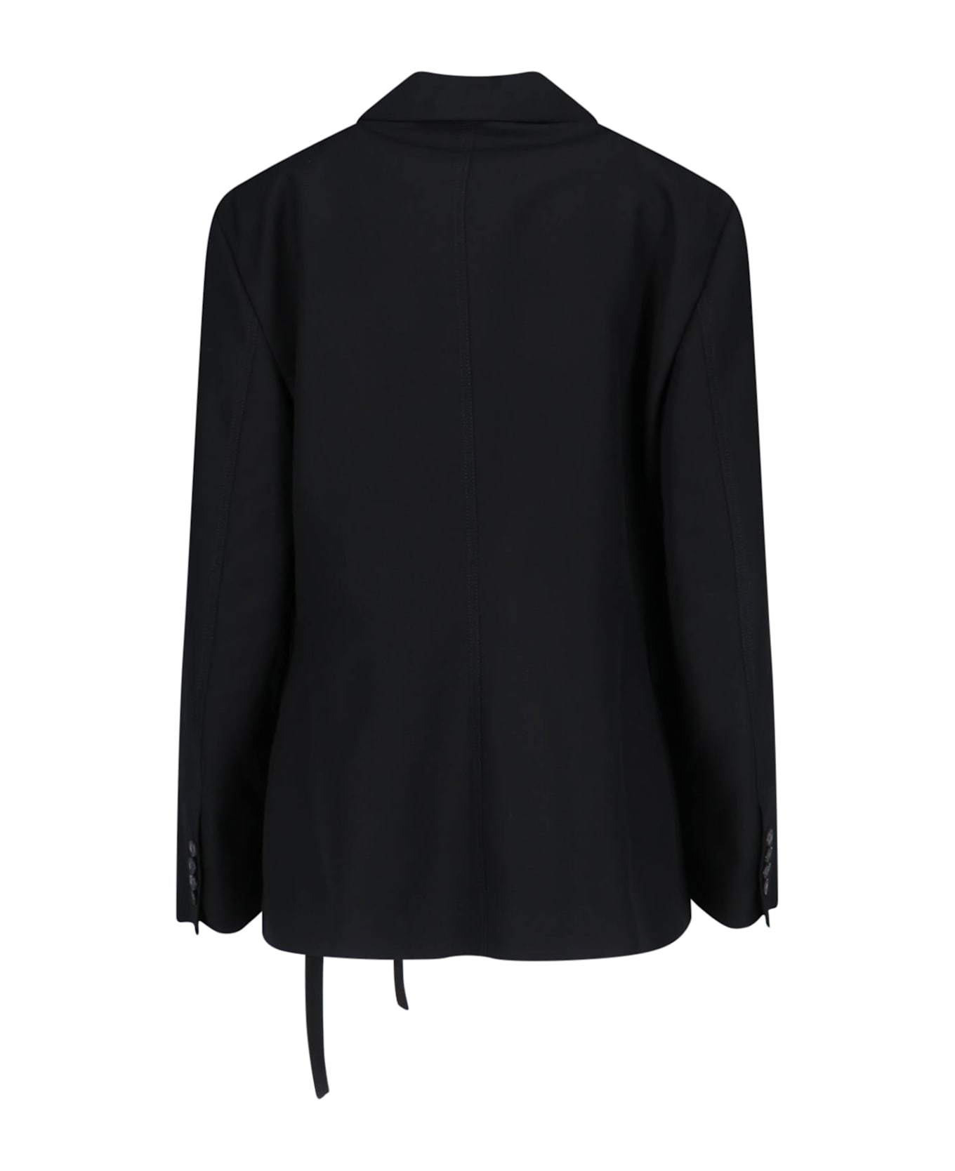 J.W. Anderson Tailored Belted Blazer - BLACK