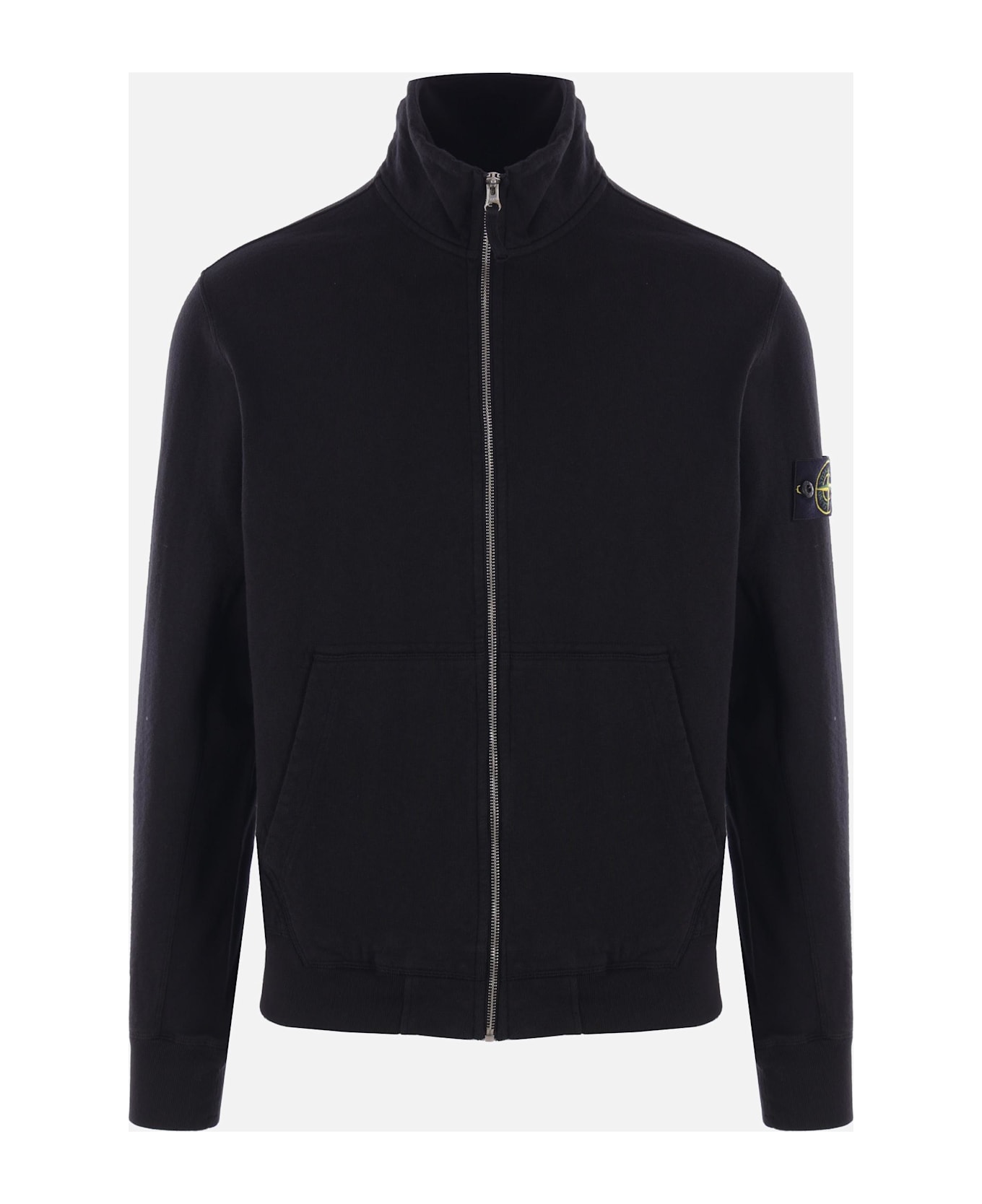 Jersey Full-zip Sweatshirt