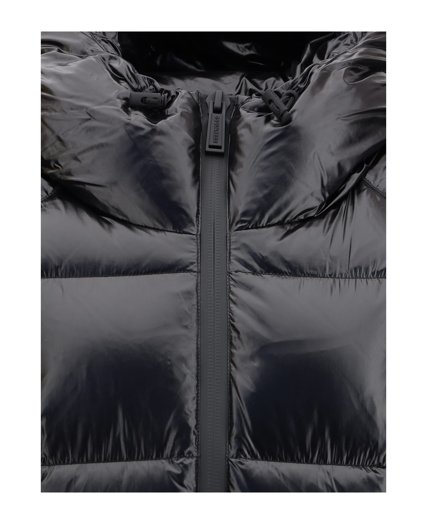 Dsquared2 3d Down Jacket - BLACK