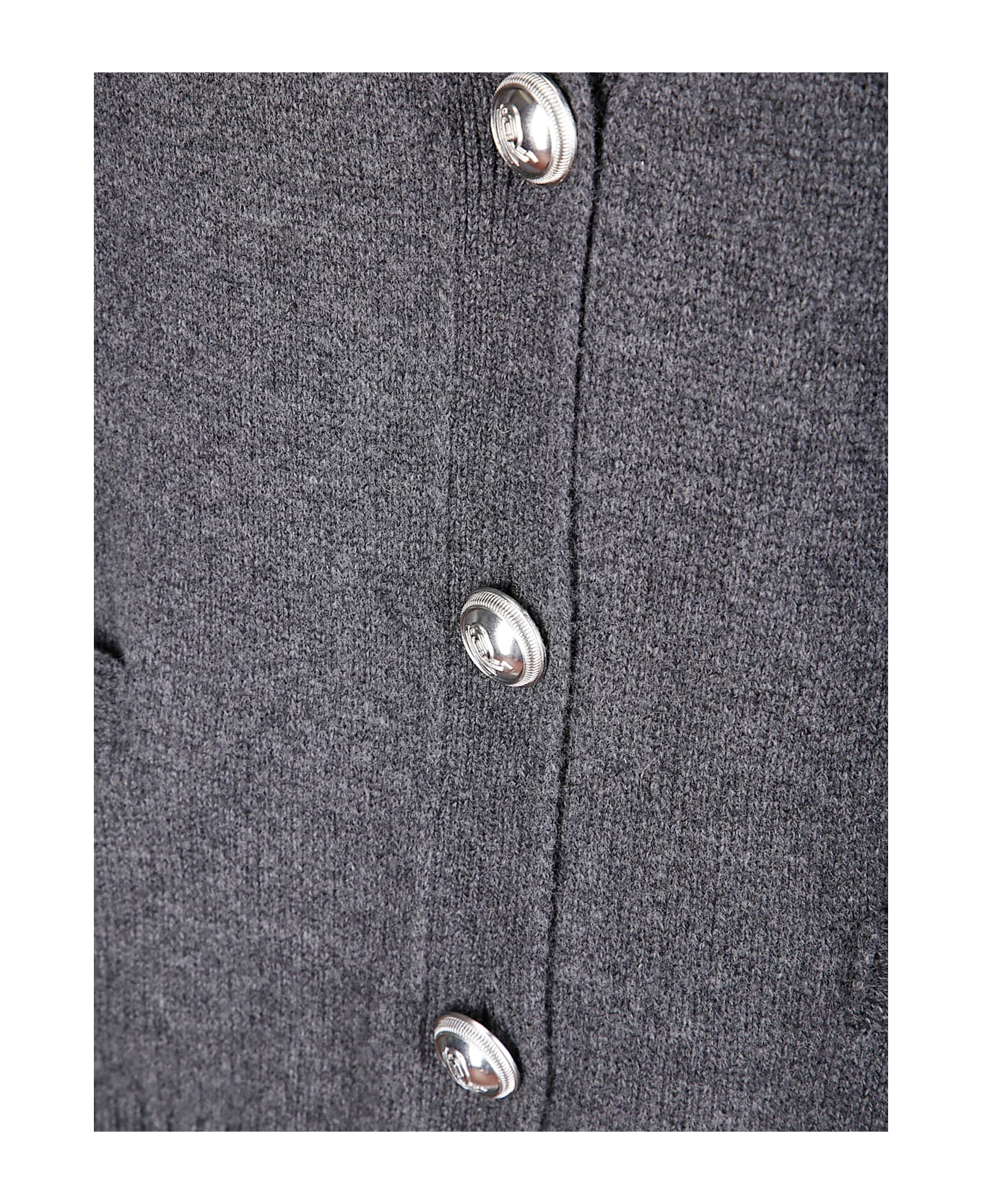 Paco Rabanne Pull/cardigan - DARK GREY