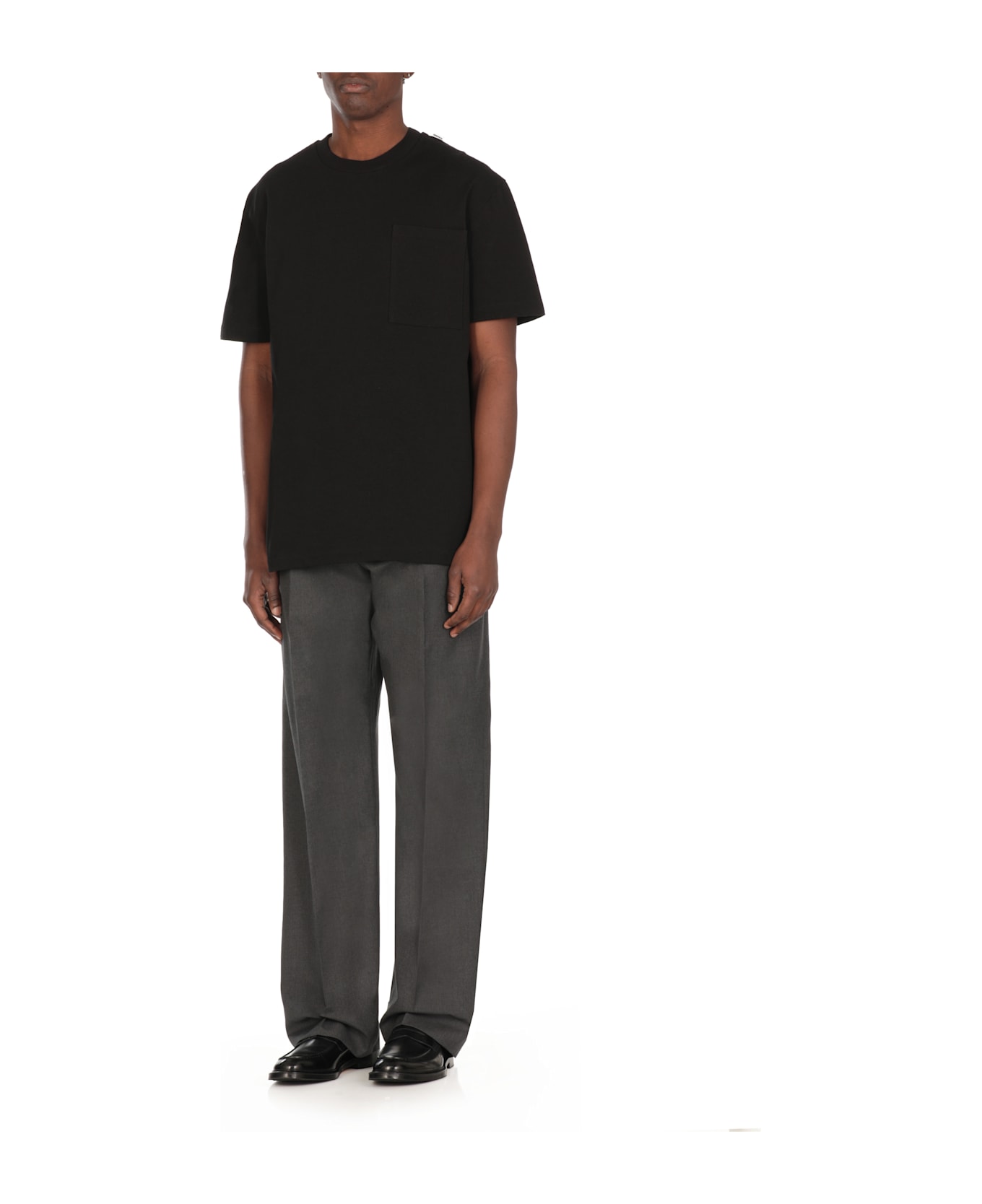 Jil Sander Cotton T-shirt - Black