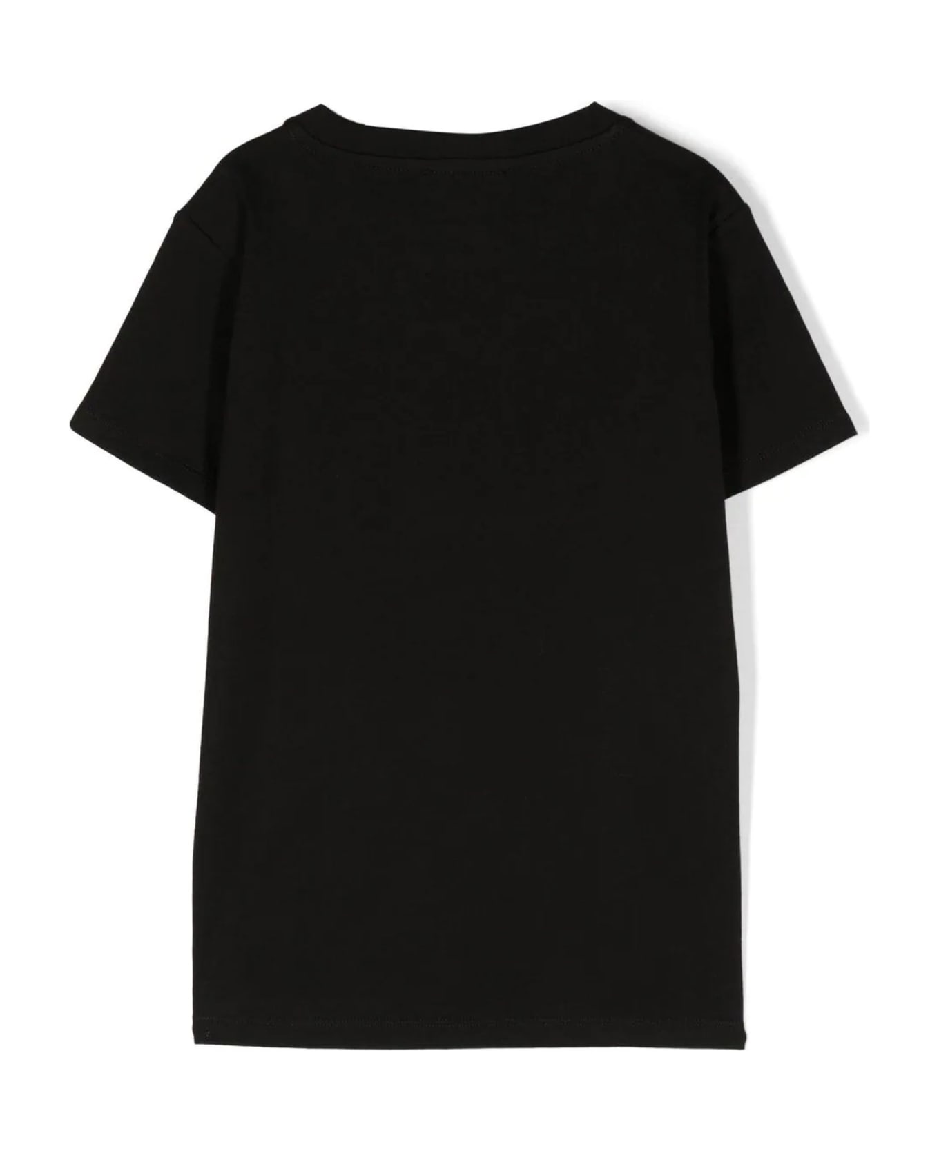 Balmain Black Cotton Tshirt - black