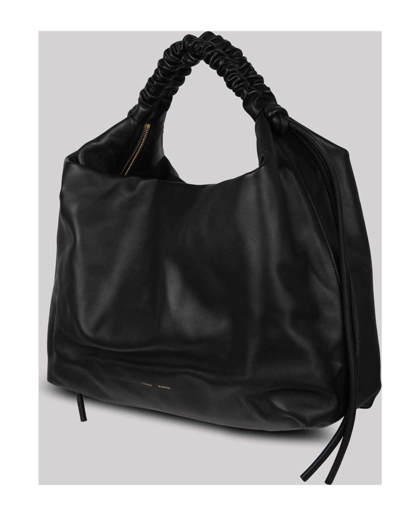 Proenza Schouler Large Drawstring Leather Shoulder Bag トートバッグ