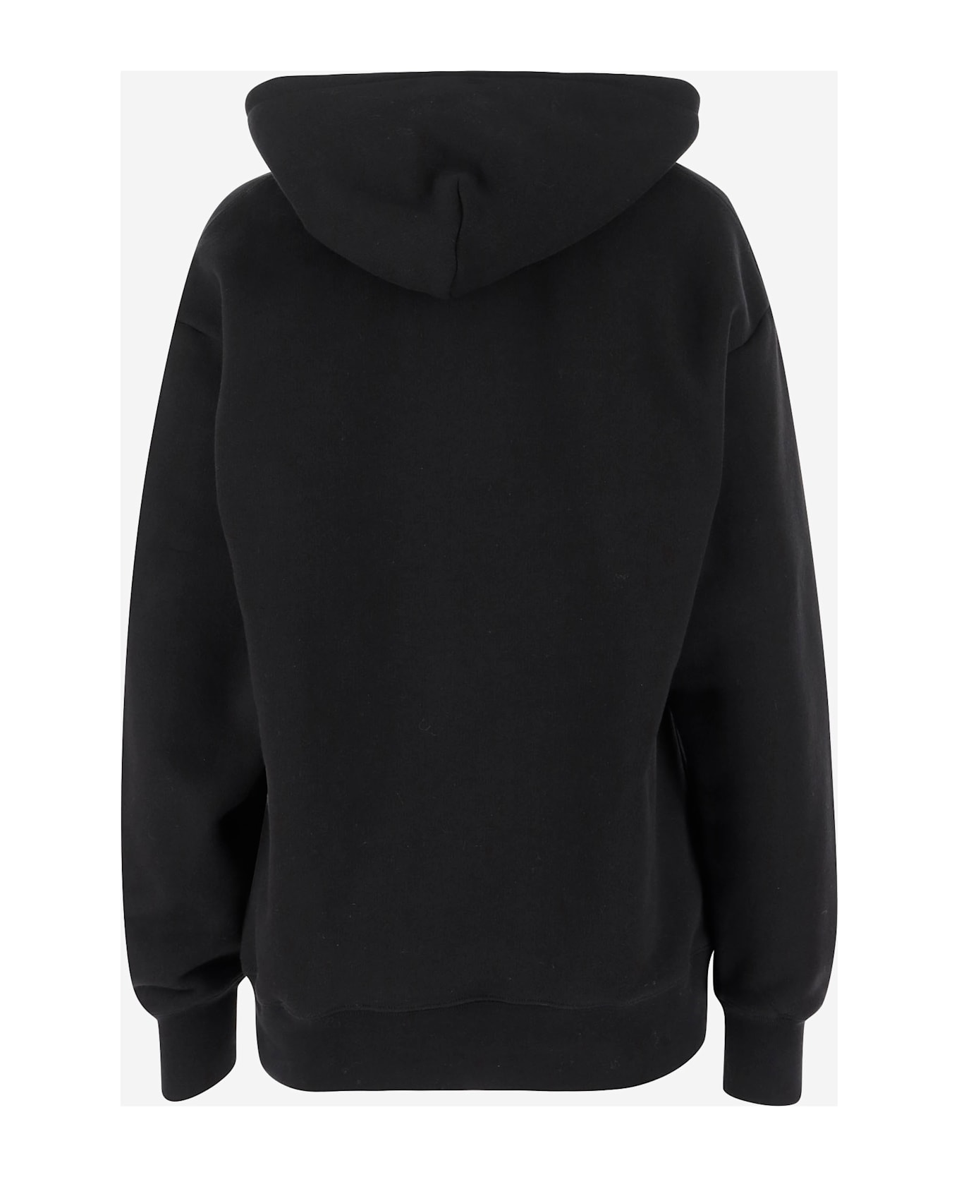 Valentino Garavani Chez Valentino Print Cotton Hoodie - Black