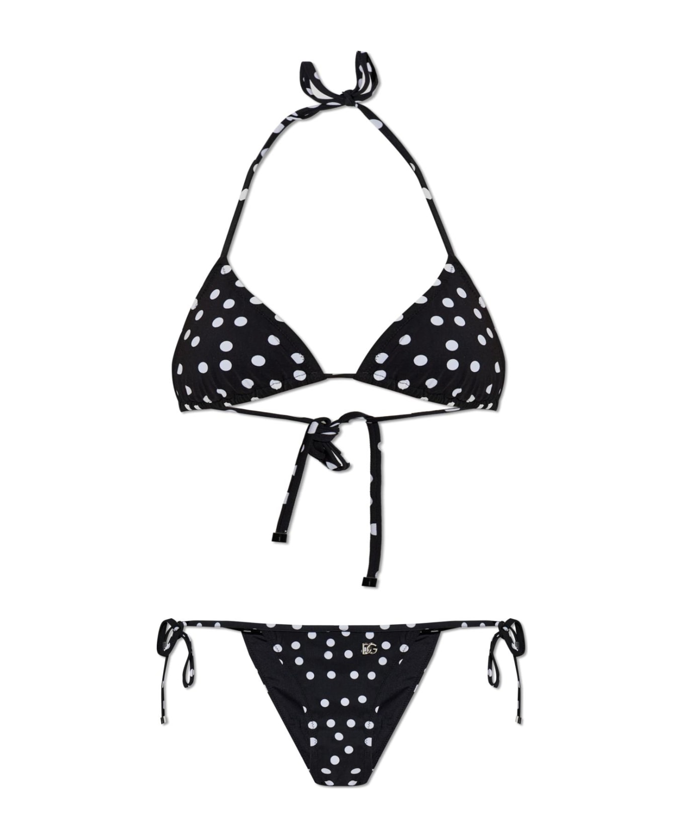 Dolce & Gabbana Two-piece Swimsuit - Nero