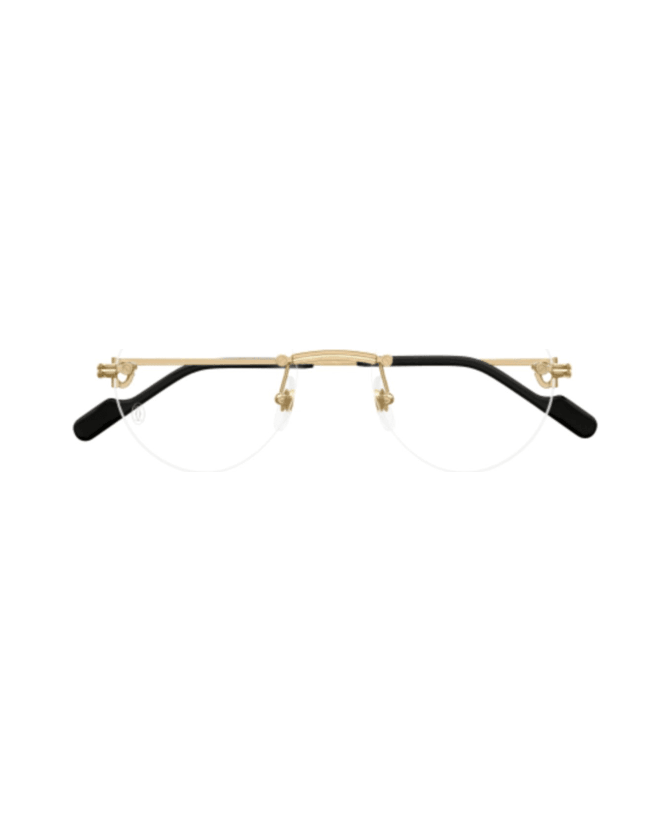 Cartier Eyewear Ct0514o-001 Gold-gold-transparent - GOLD-GOLD-TRANSPARENT
