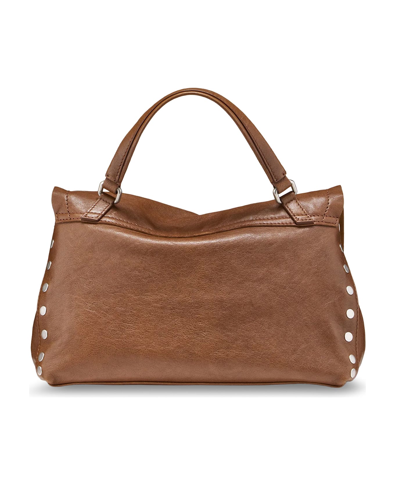 Zanellato Postina Leather Shoulder Bag - Brown