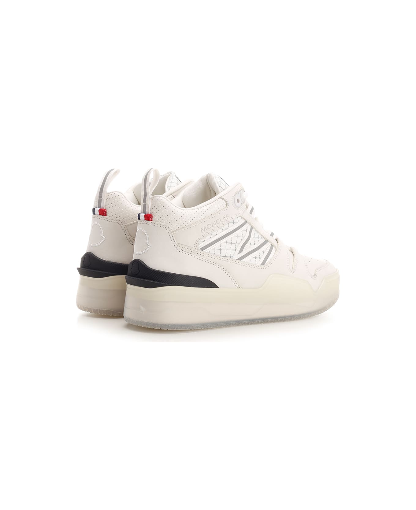 Moncler 'pivot' High-top Sneakers - White