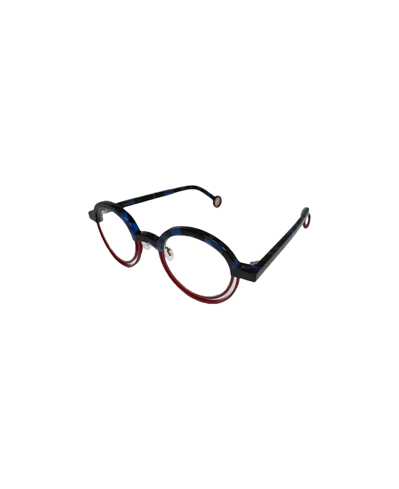Theo Eyewear Bumper - Red & Blue Glasses アイウェア
