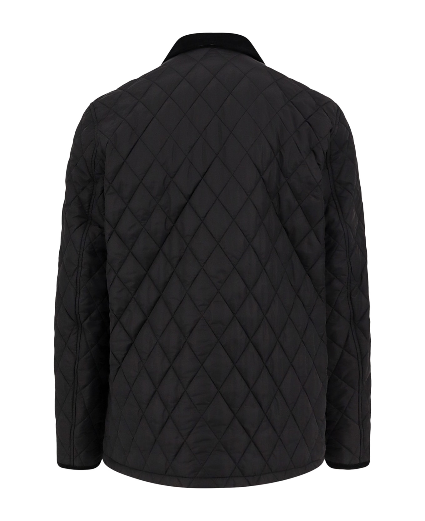 Burberry Haddington Quilted And Padded Jacket - Black