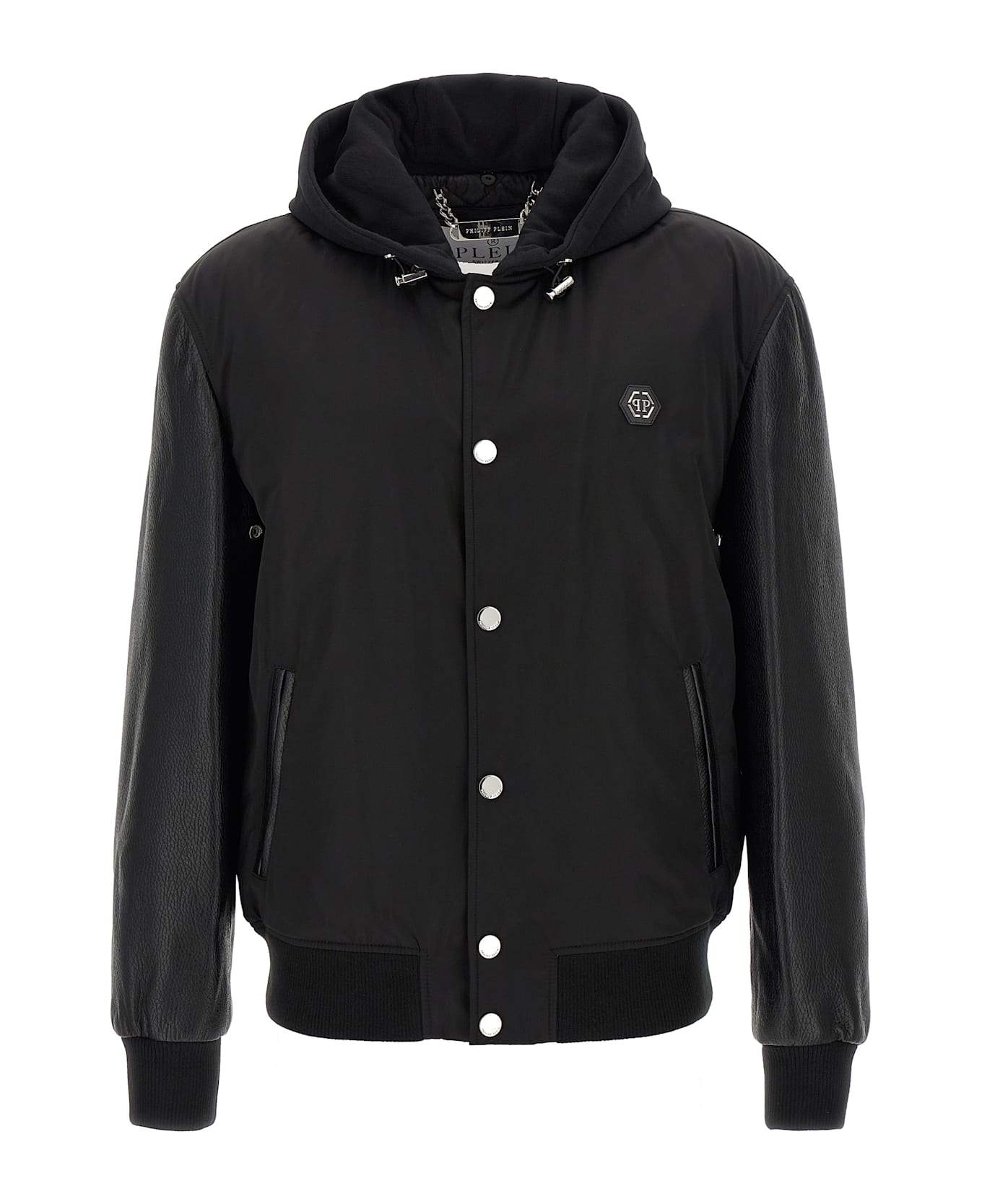 Philipp Plein 
varsity
 Bomber Jacket - Black  