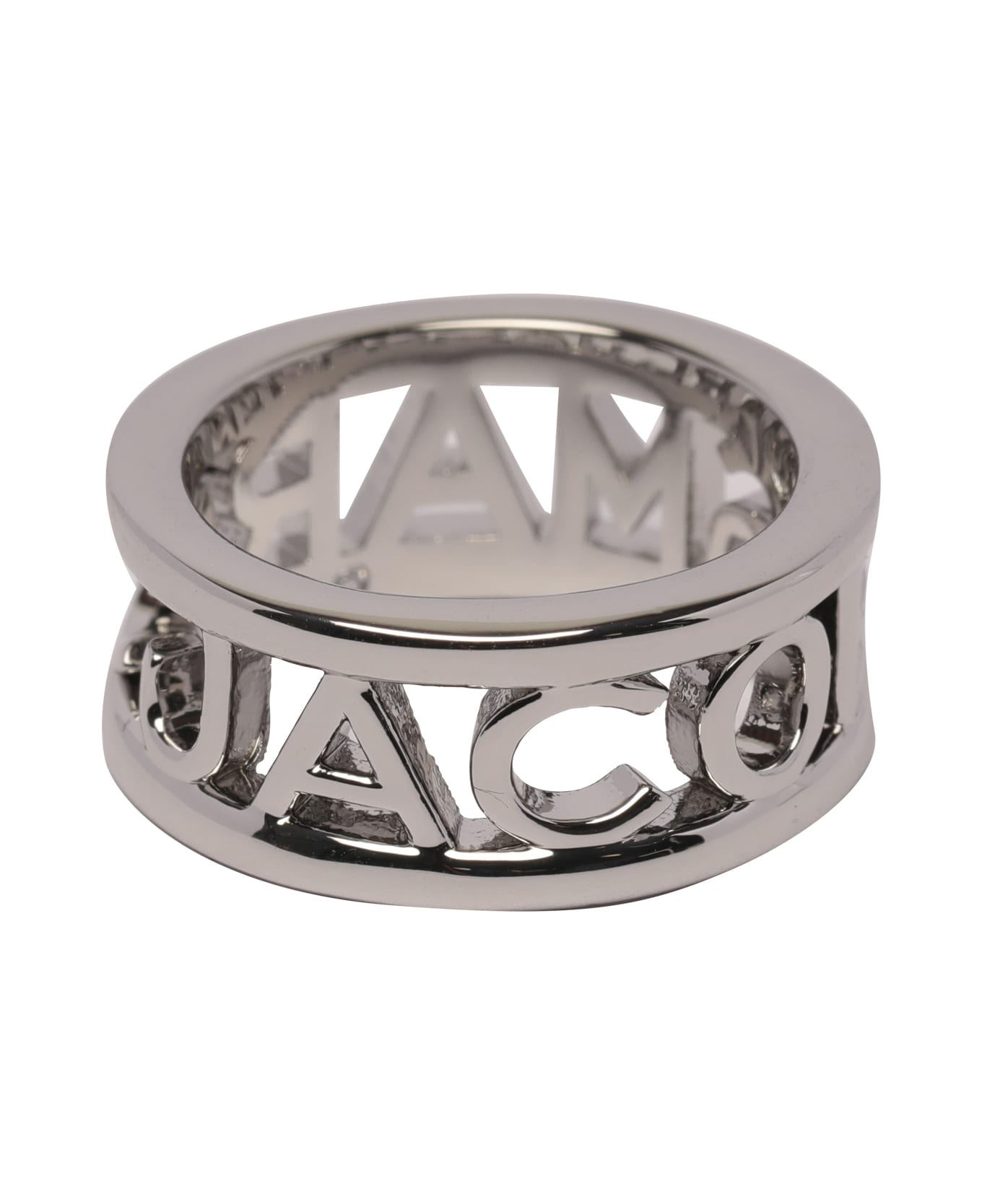 Marc Jacobs The Monogram Ring - ARGENTO