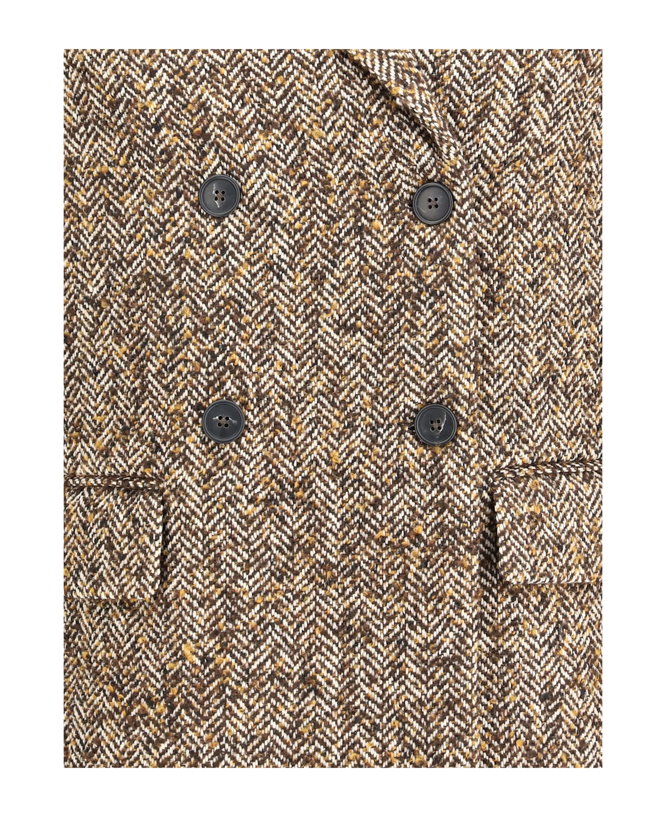 True Royal Vittoria Jacket In Tweed